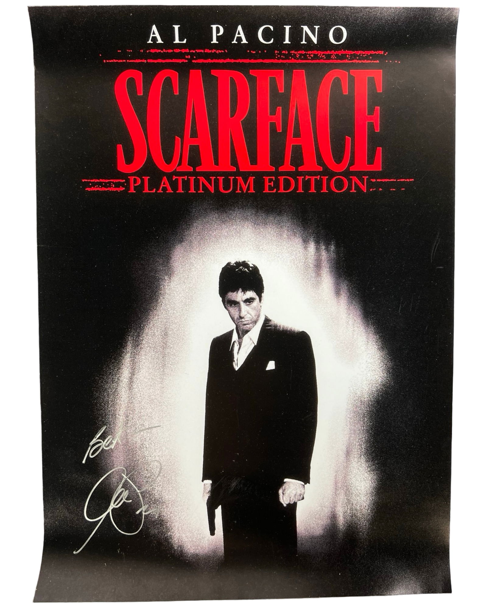 Al Pacino Signed "Scarface" Mini Poster (1 of 4)