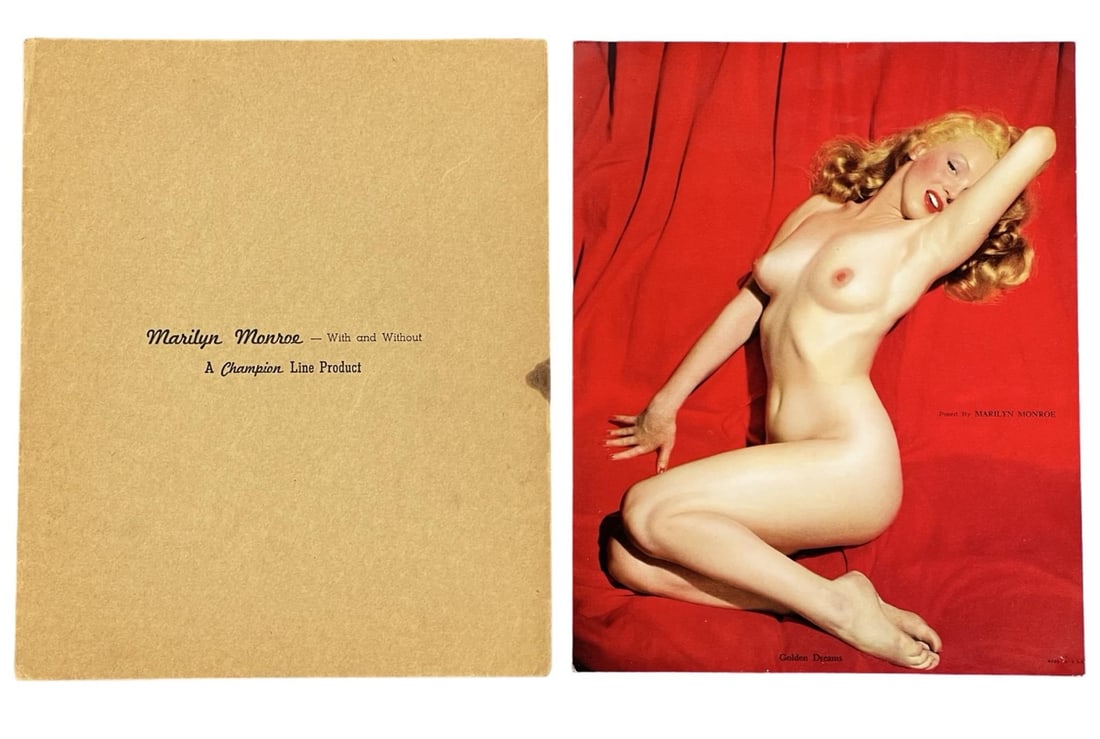 Marilyn Monroe Champion Calendar Salesman Photo (1 of 3)