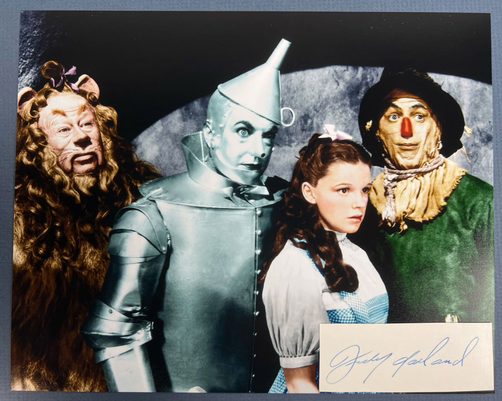 Judy Garland Autograph w/ Wizard of Oz Photo (1 of 3)