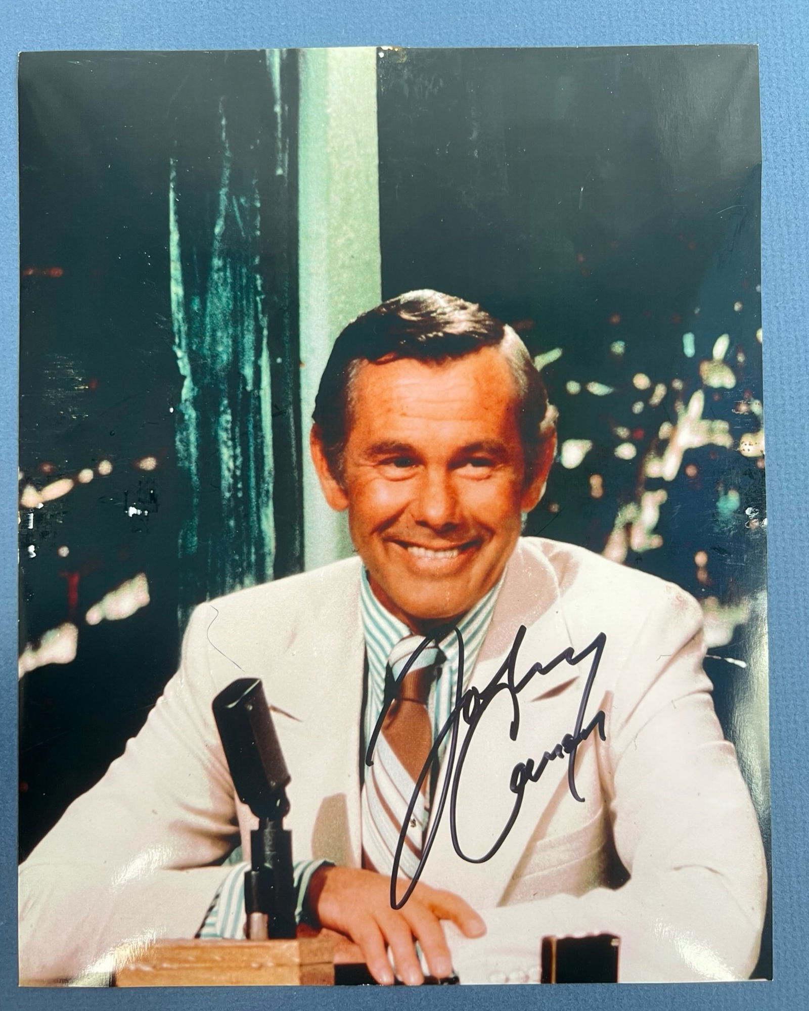Johnny Carson Signed Photograph (1 of 2)