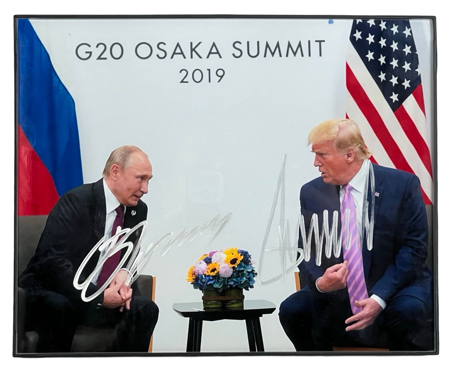 Double Signed Photo of Vladimir Putin&Donald Trump (1 of 3)