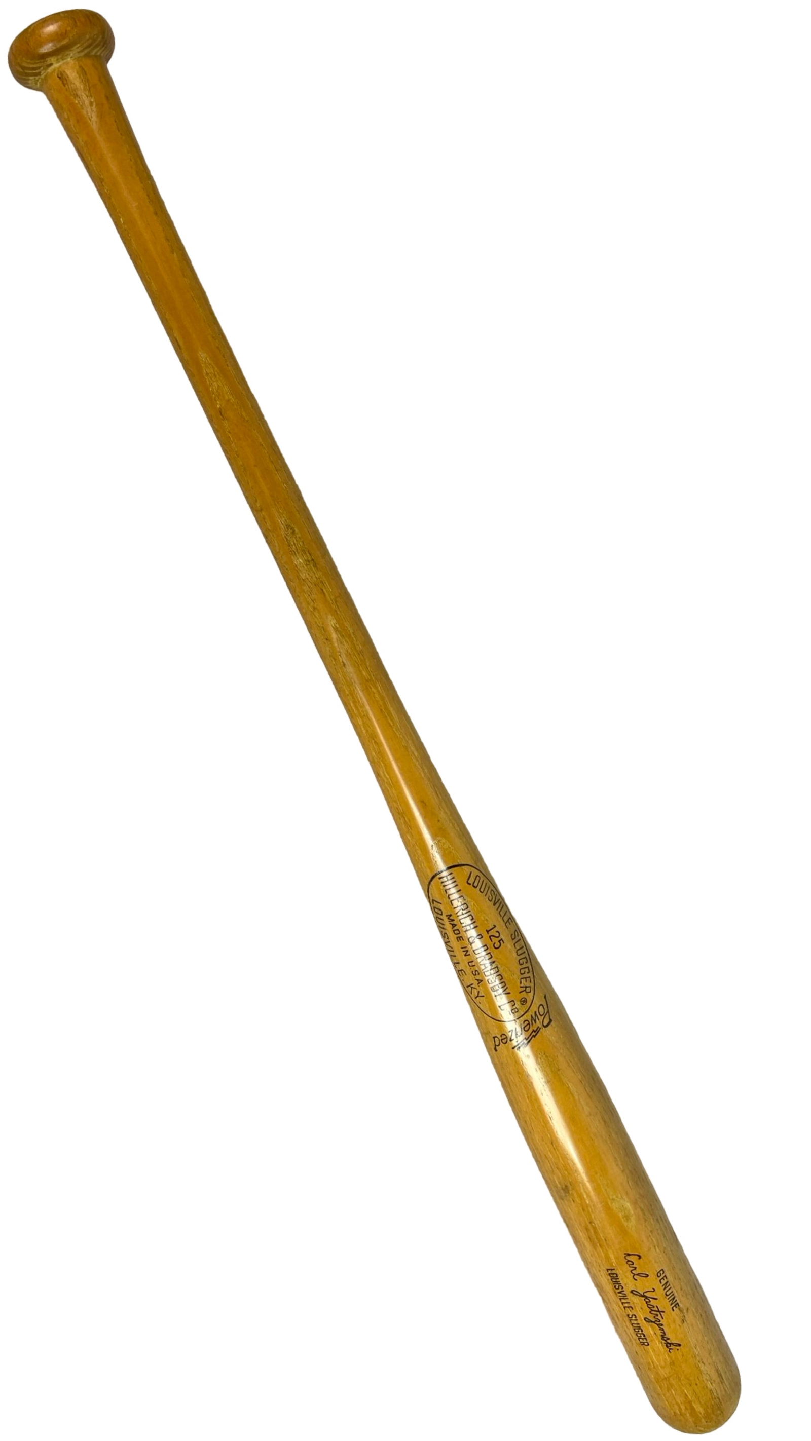 60s H&B Model 125 Carl Yastrzemski Game Bat (1 of 5)