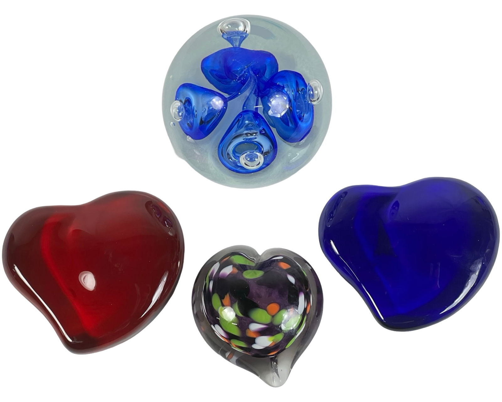 Group of Art Glass Paperweights- Tiffany & Co (1 of 5)