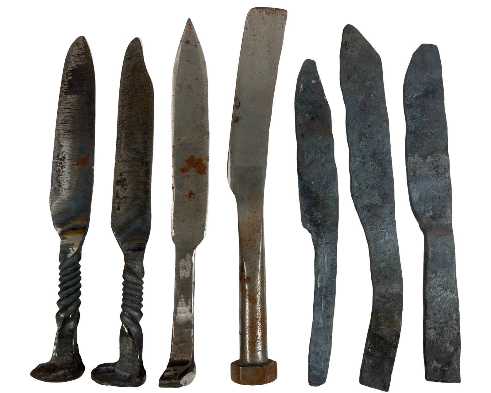 Lot of Hand-Forged Knives (1 of 4)