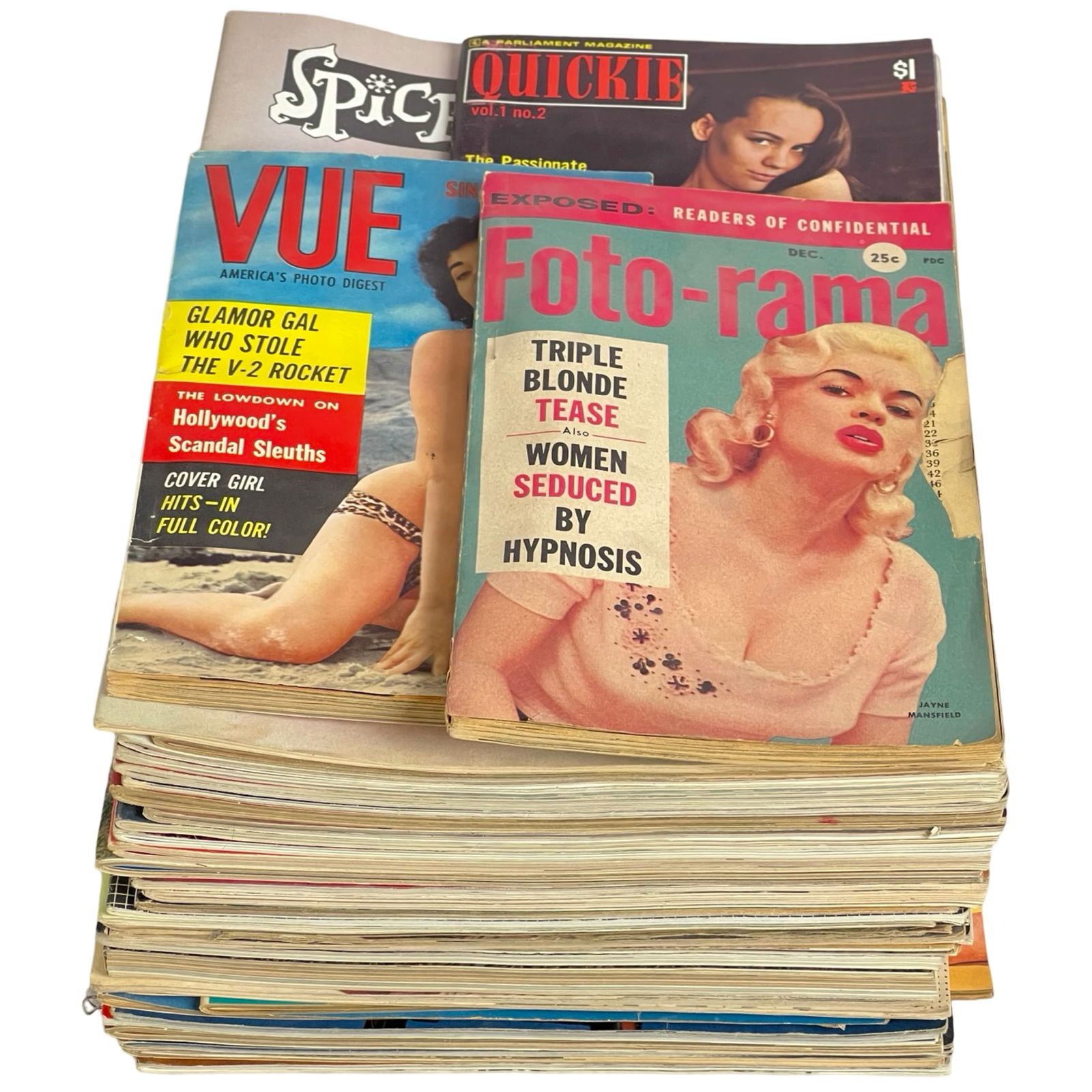 Collection of Vintage Adult Magazines- 1950s-1970 (1 of 3)