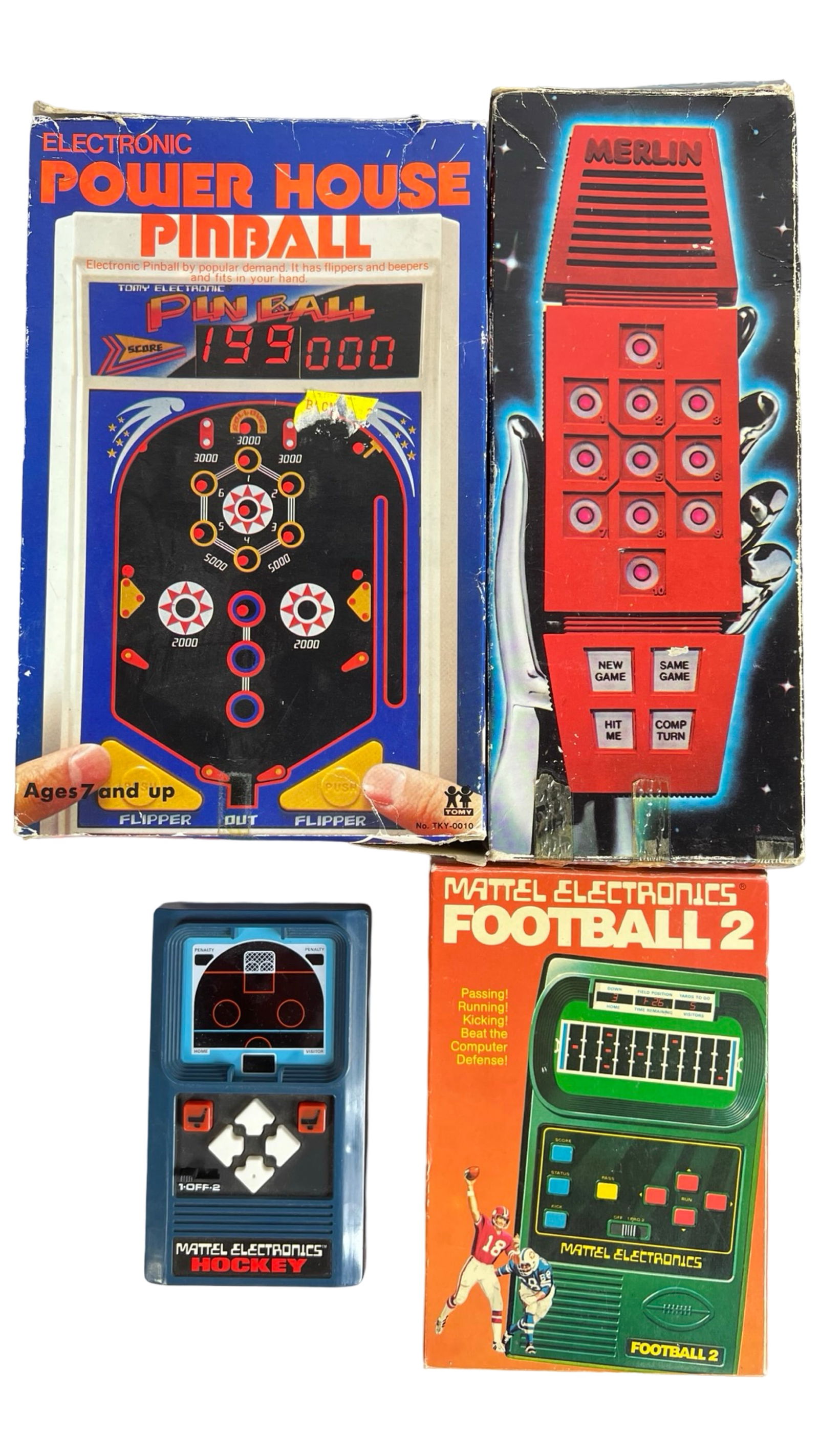 Vintage Handheld Electronic Games - Merlin, Pinbal (1 of 3)