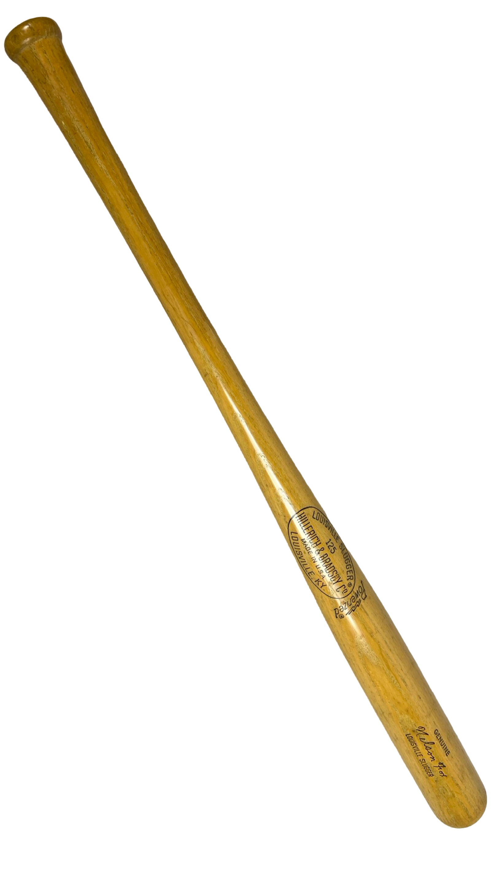 50s H&B Louisville Slugger Nellie Fox Game Bat (1 of 5)
