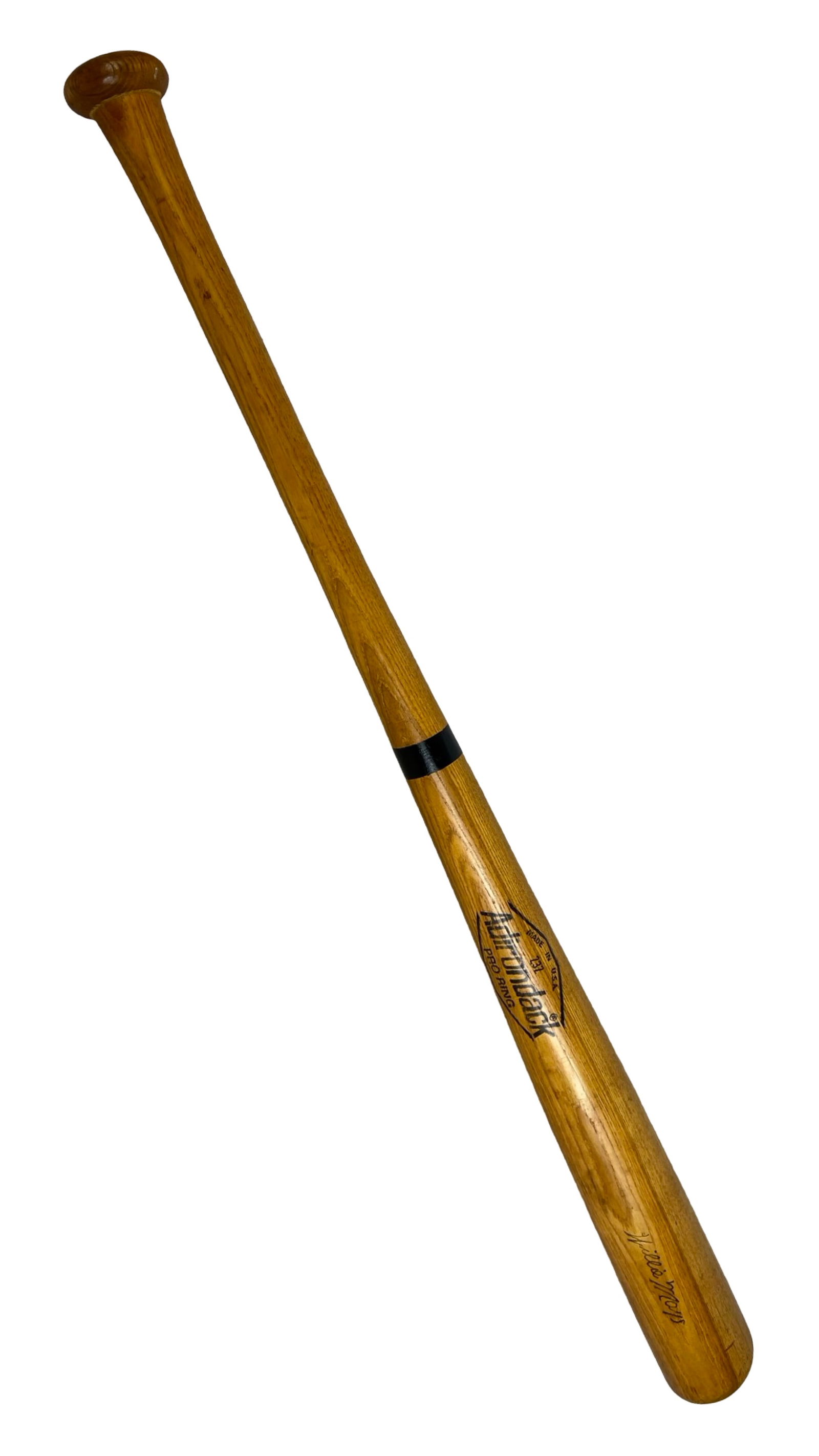 50s Adirondack Pro Ring Willie Mays Game Model Bat (1 of 5)