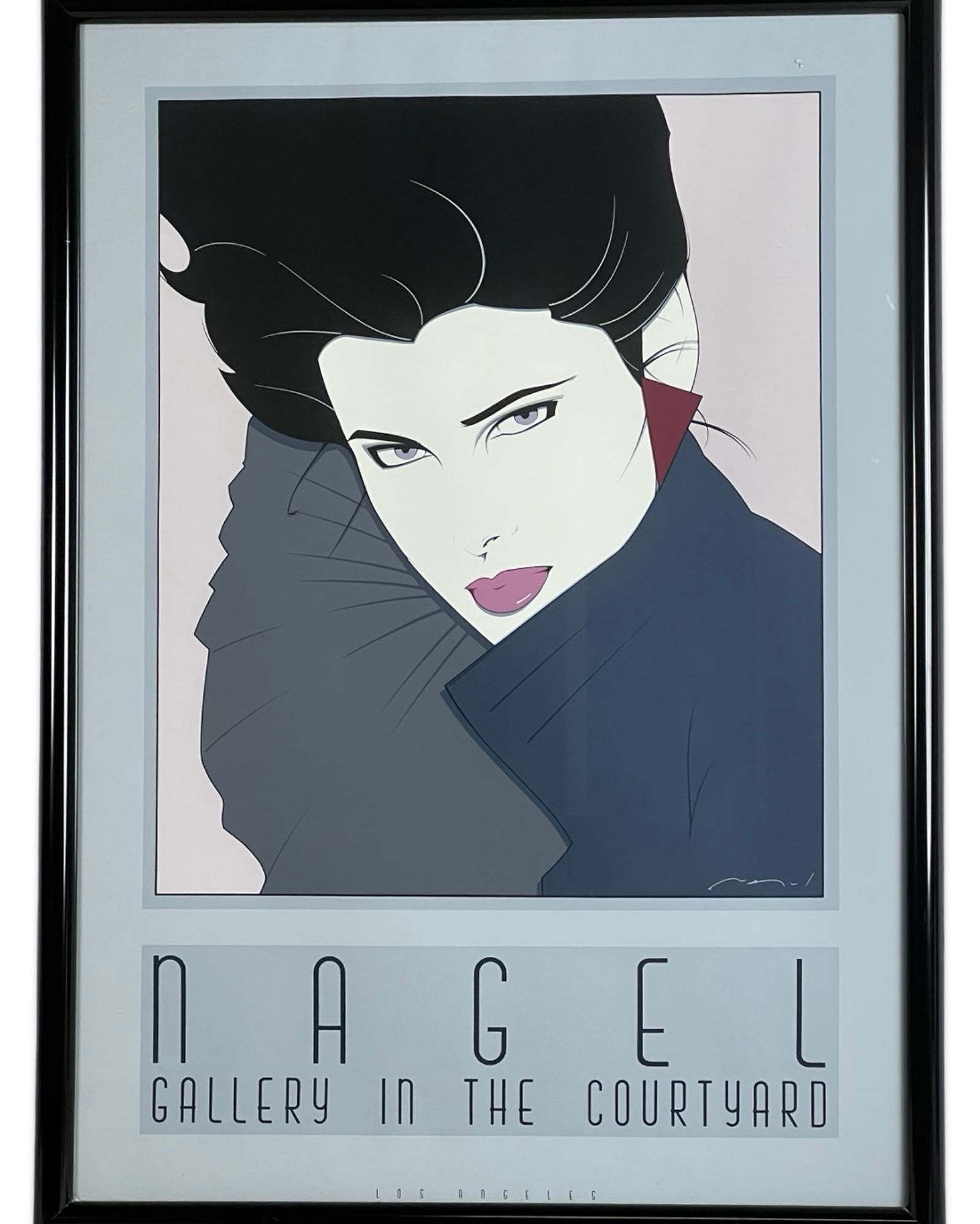 Patrick Nagel "Commemorative #7" LE Silkscreen Art (1 of 2)