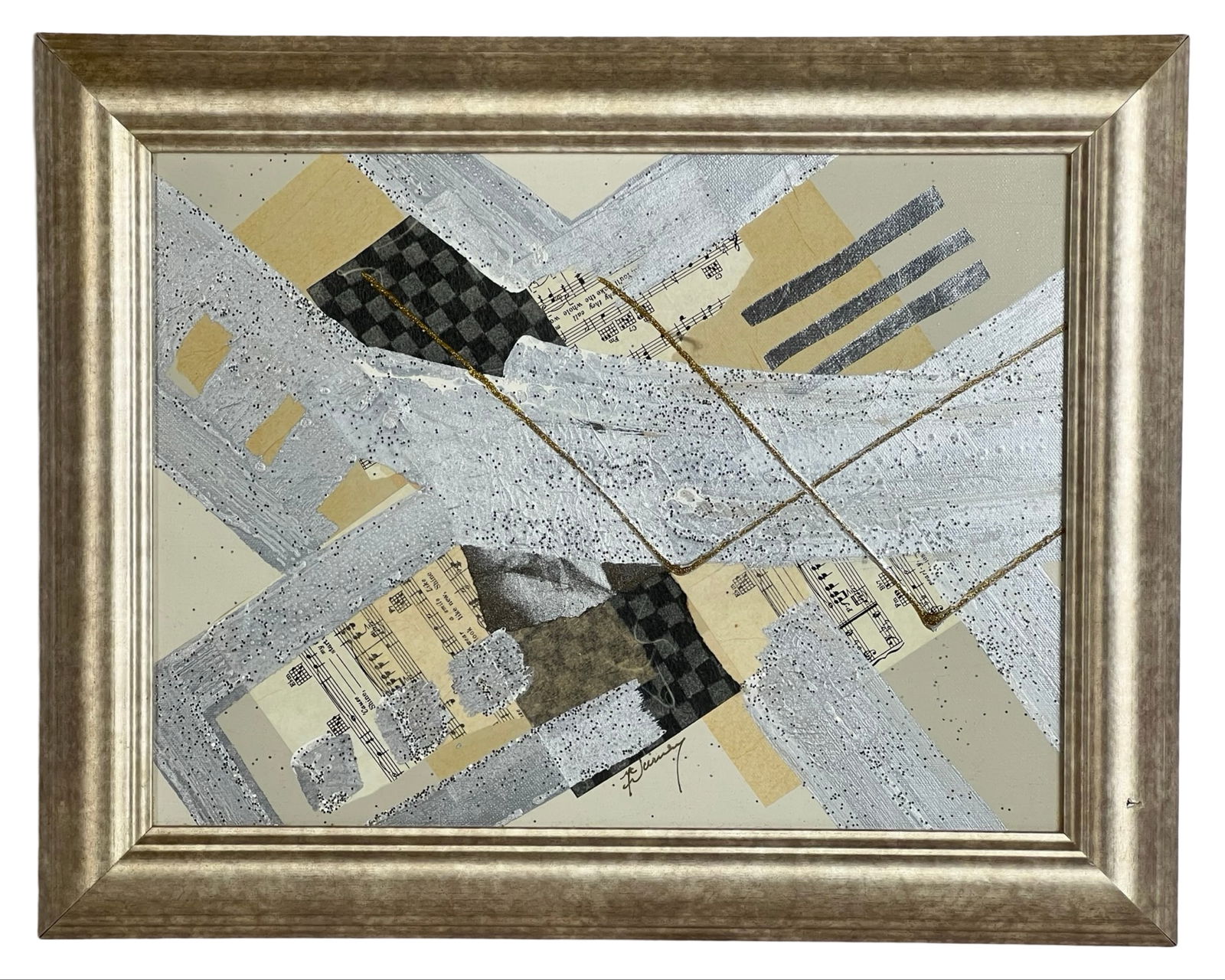 Patrick McNurney - Mixed Media Abstract Painting (1 of 4)