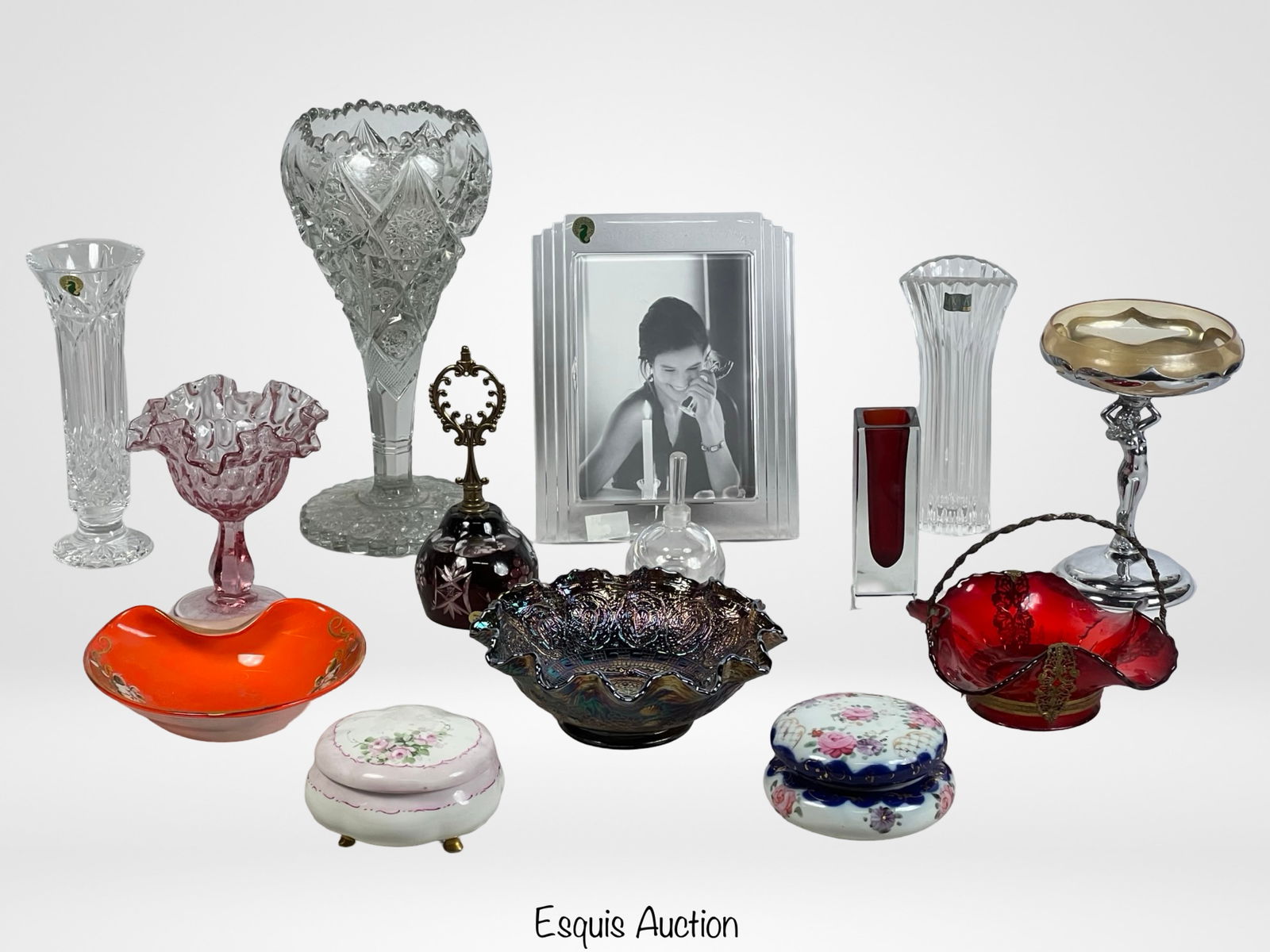Assorted Decorative Glassware&Waterford crystal (1 of 10)
