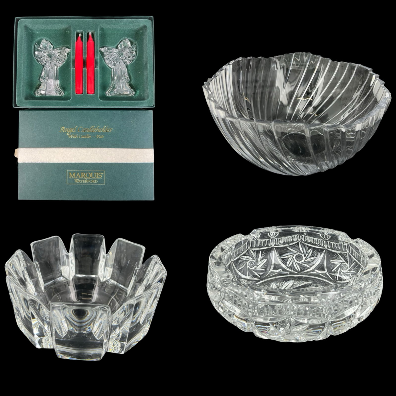 Waterford, Orrefors, and Other Crystal Assortment (1 of 8)