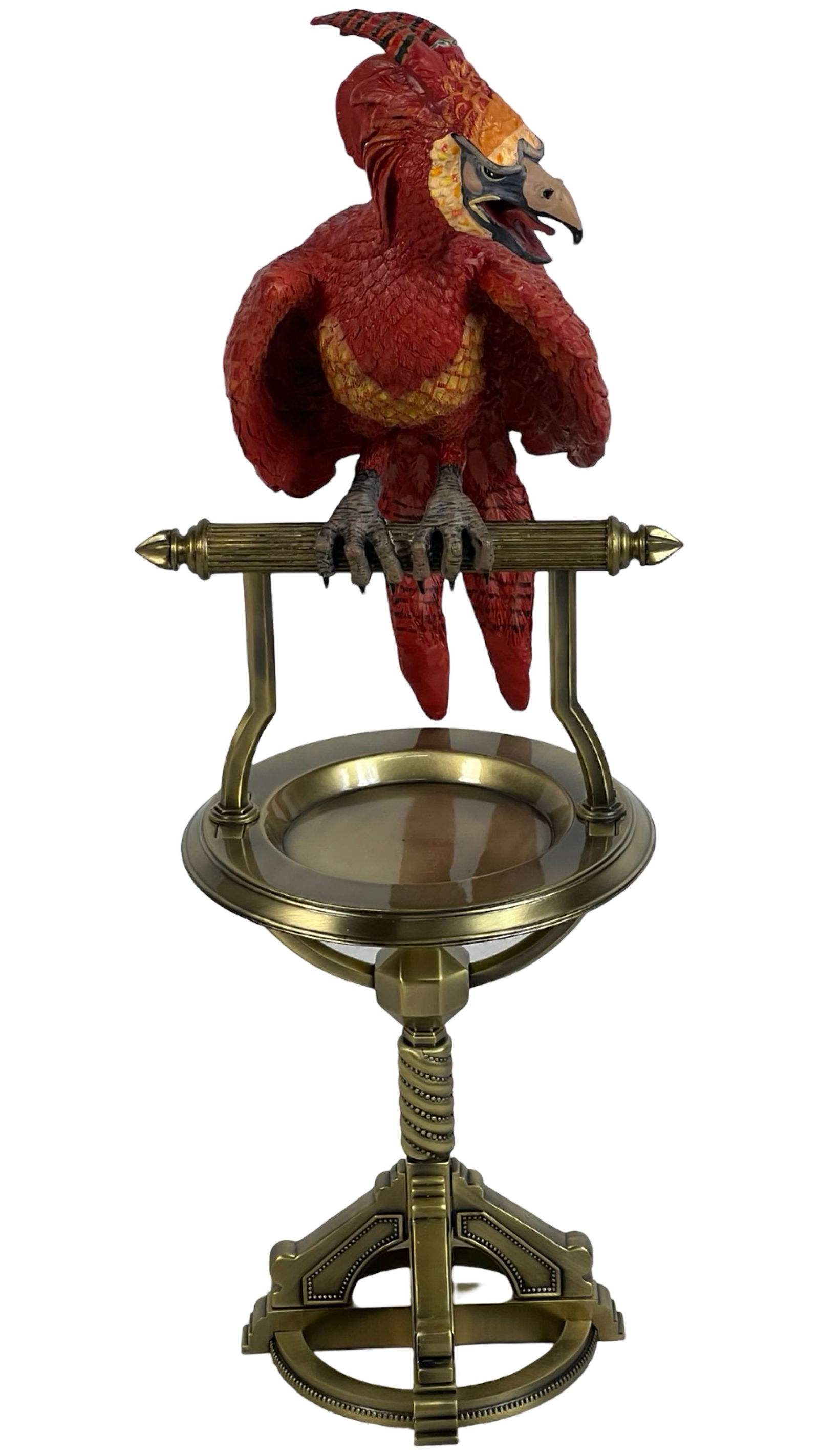 Noble Collection Harry Potter Fawkes Phoenix: Bring a touch of Hogwarts magic to your collection with this officially licensed replica of Fawkes the Phoenix by The Noble Collection. This exquisite statue showcases Fawkes in all his fiery glory, p