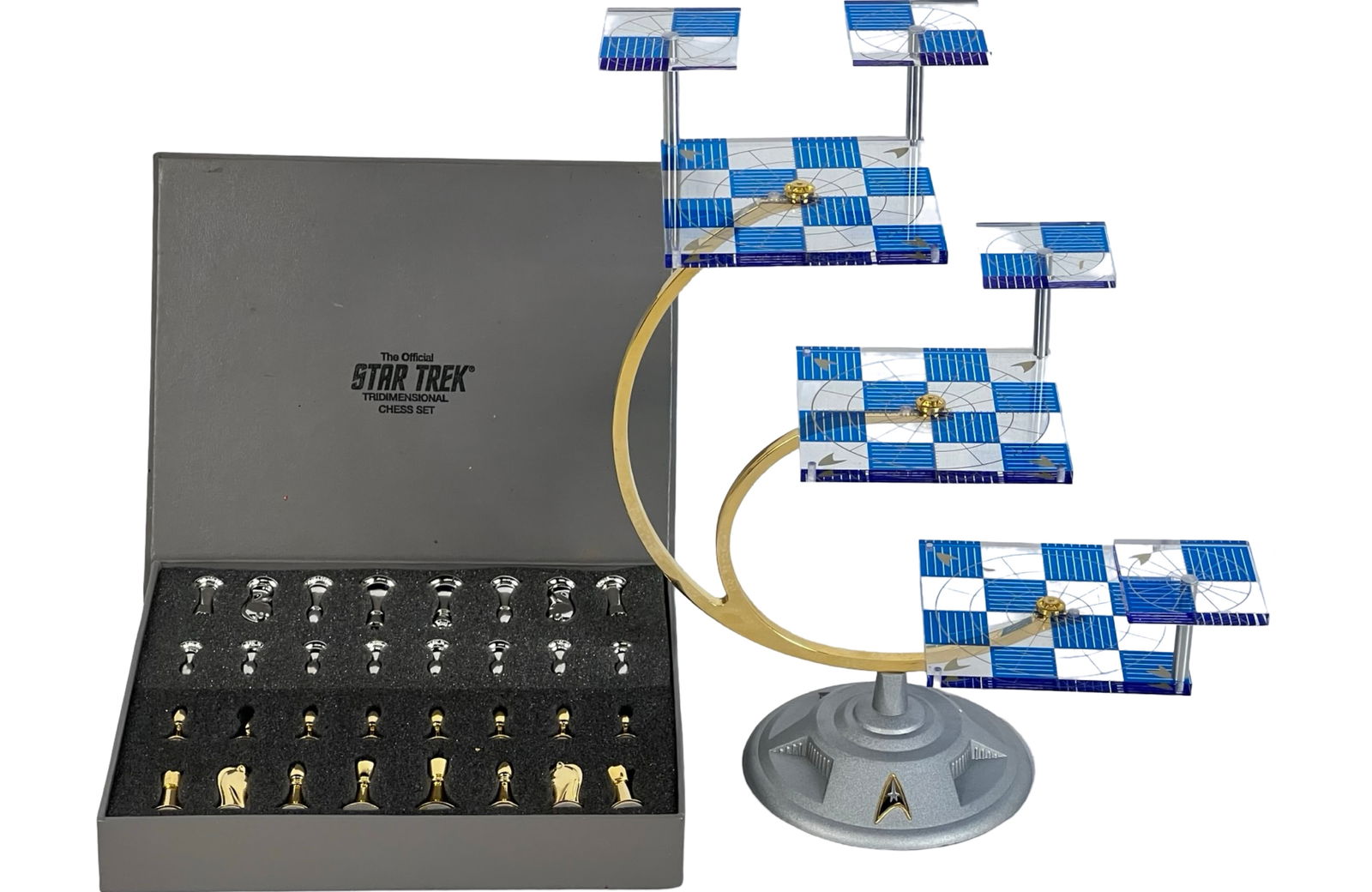 Star Trek 3D Chess Set,94th by  Franklin Mint (1 of 4)