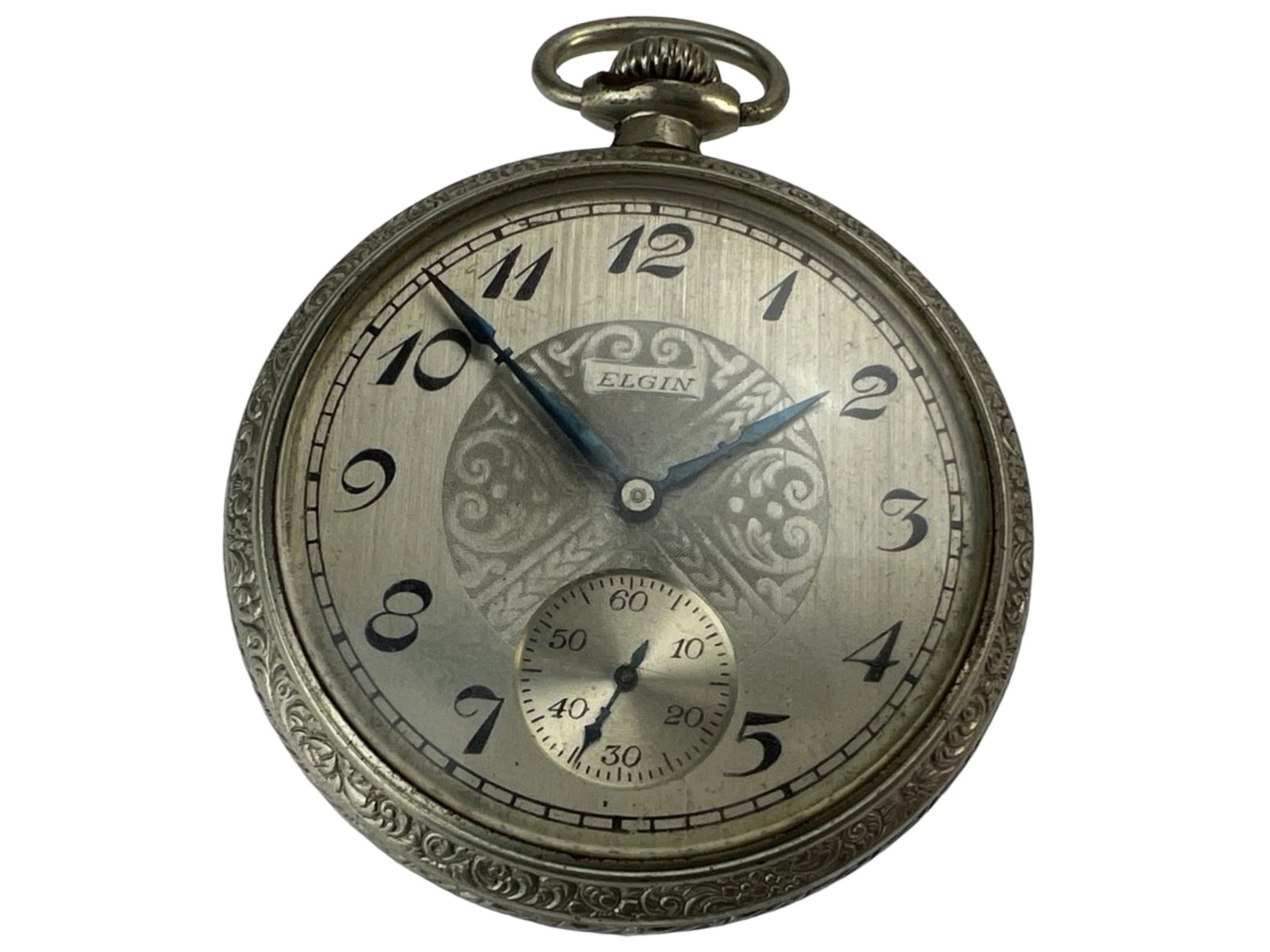 Antique Elgin 15 Jewels Pocket Watch: Antique Elgin 15 Jewels Pocket Watch. Good overall condition, normal age related wear. Watch starts to work but stops.