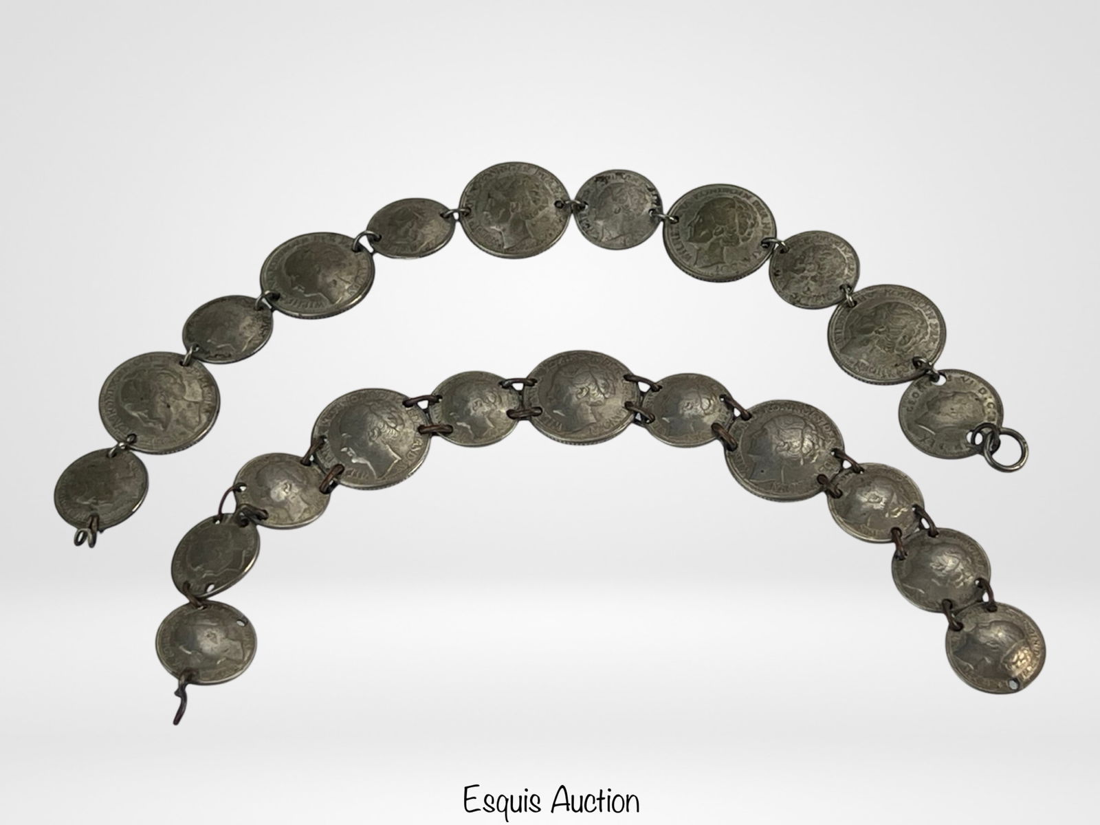 1944 Netherlands Silver Coin Bracelets (1 of 3)