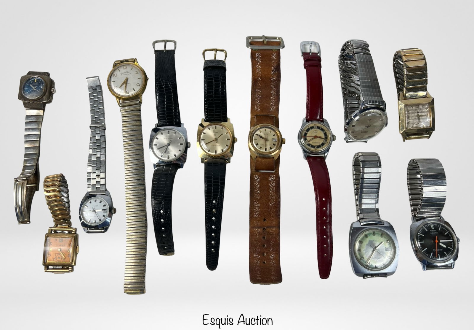Group of Vintage Mechanical Watches from 40's-60's (1 of 4)