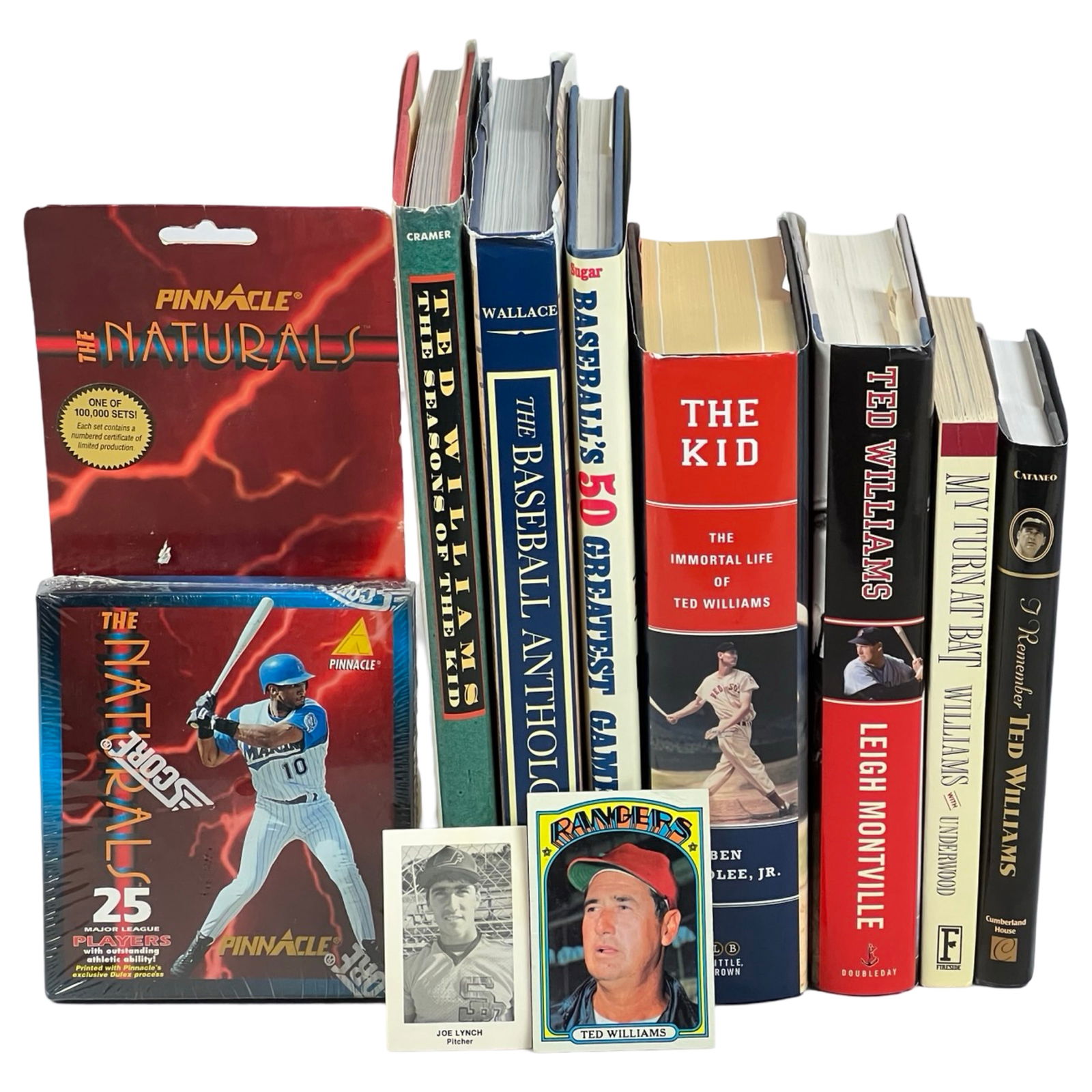 Group of Baseball Books with Cards (1 of 4)