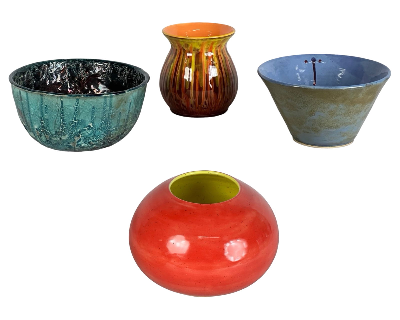 Studio Pottery Collection: Assorted Bowls and Vase (1 of 10)