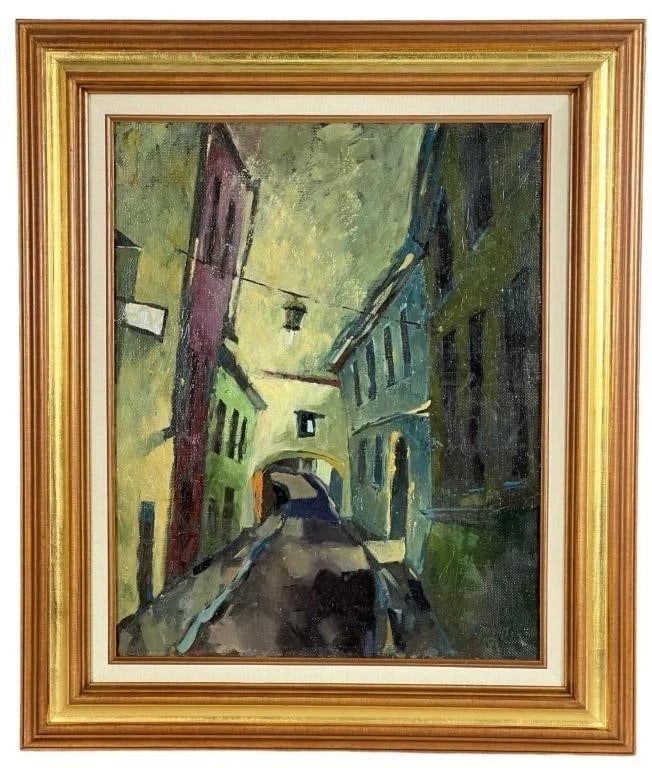 Rasa Jureviciene- Post Modernim Vilnius Painting (1 of 5)