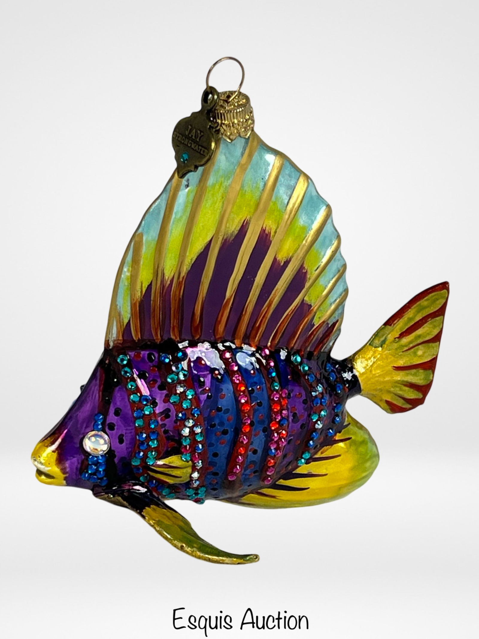 Jay Strongwater Sailfin Philippe Fish Figurine (1 of 4)