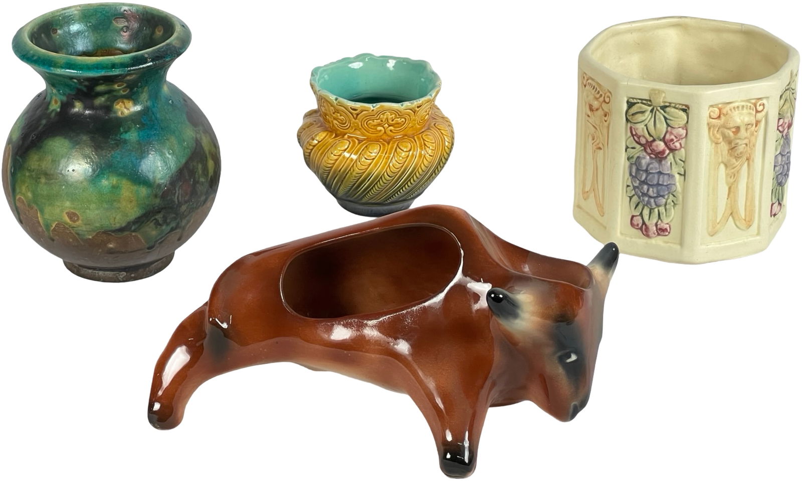 Vintage Art Pottery: Weller, McCoy, Buckhenot (1 of 4)