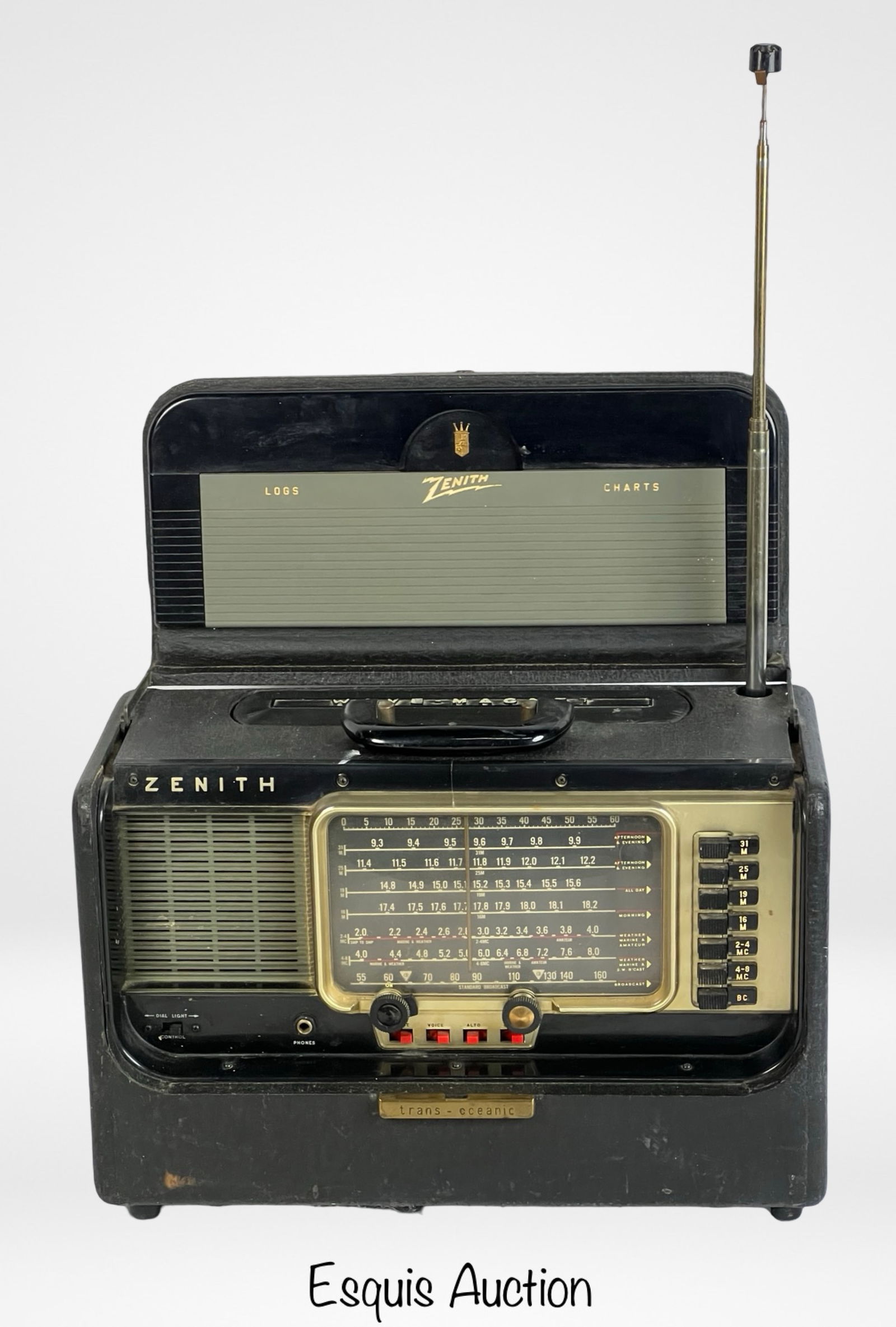 Vintage Zenith Trans-Oceanic Shortwave Radio (1 of 5)