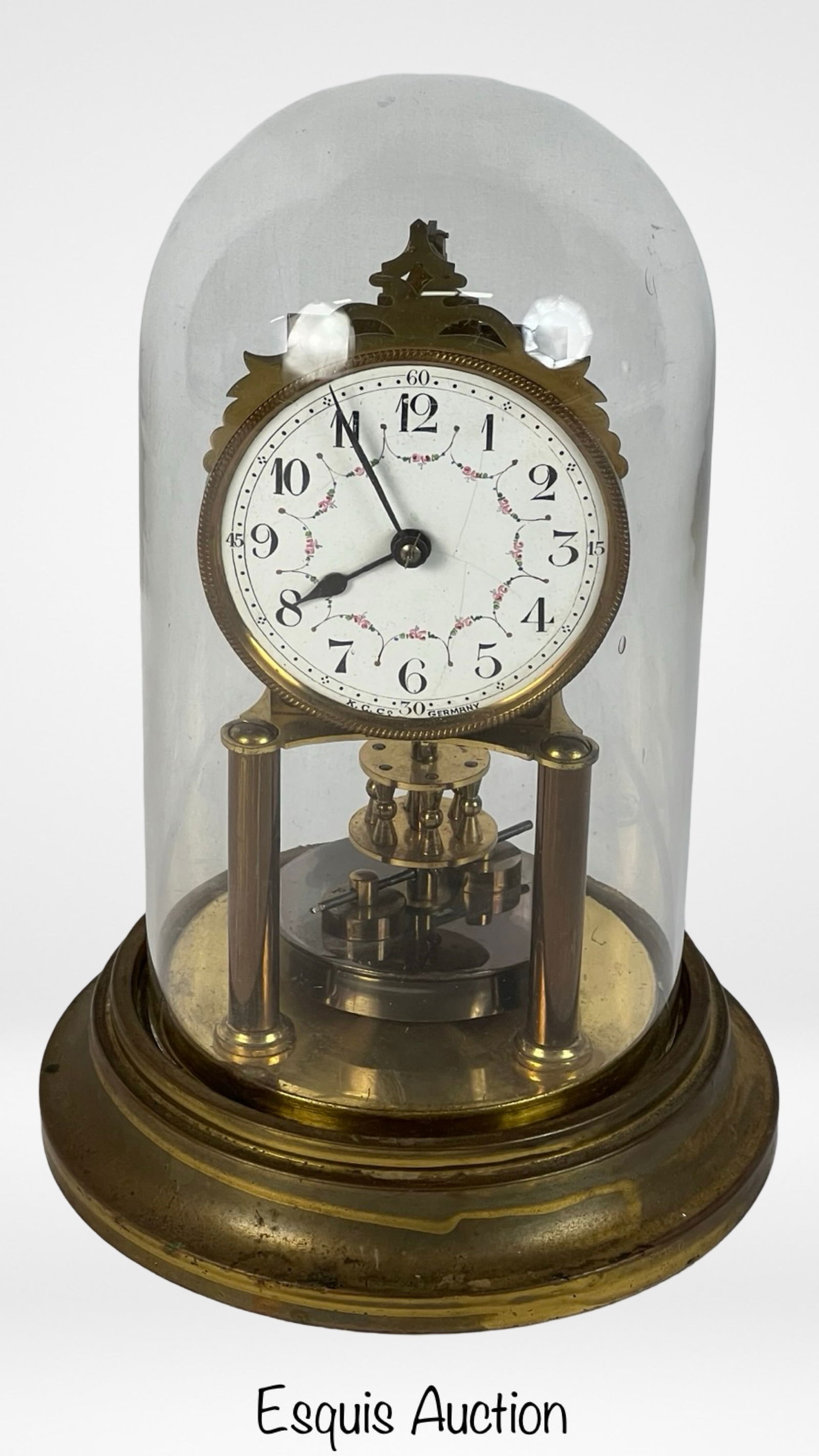 Antique Gustav Becker Anniversary Clock (1 of 7)