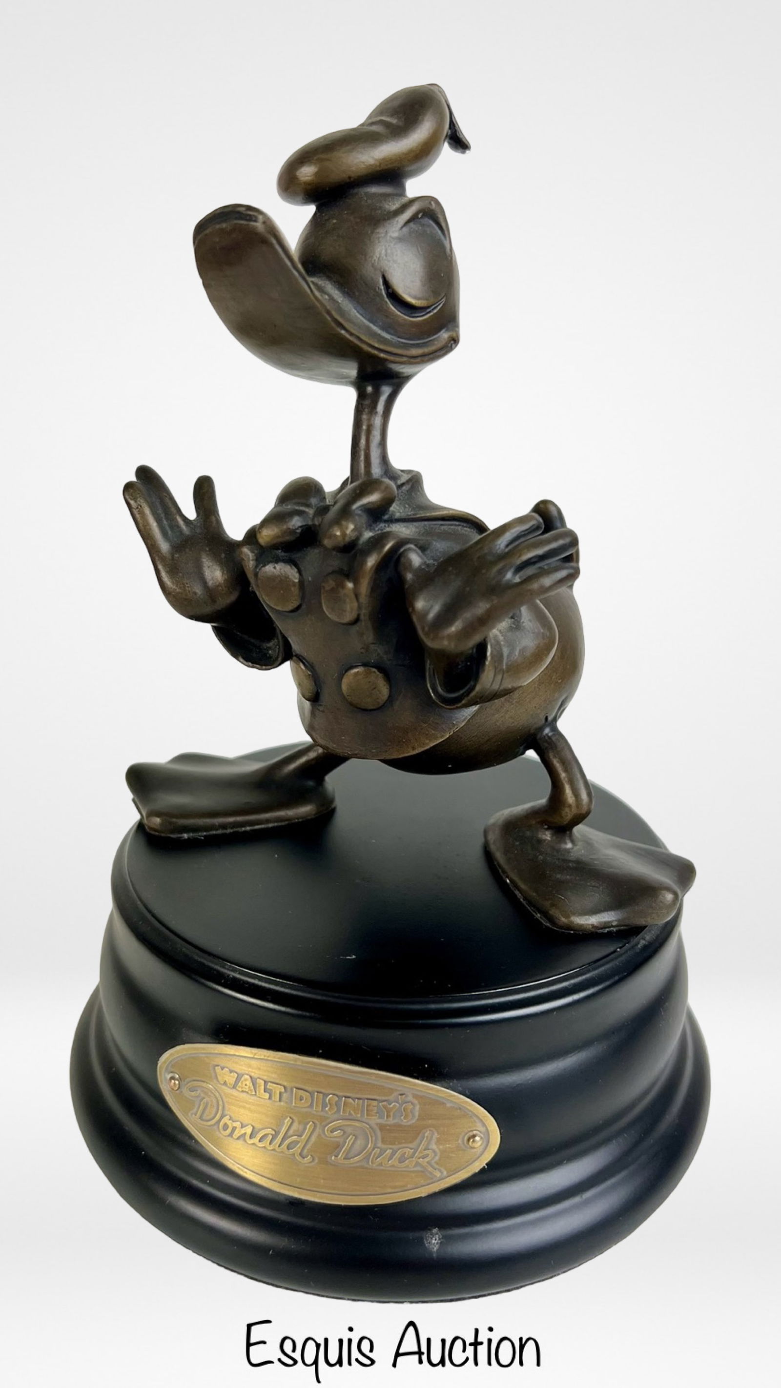 Disney Donald Duck Bronze Statue Figurine (1 of 4)