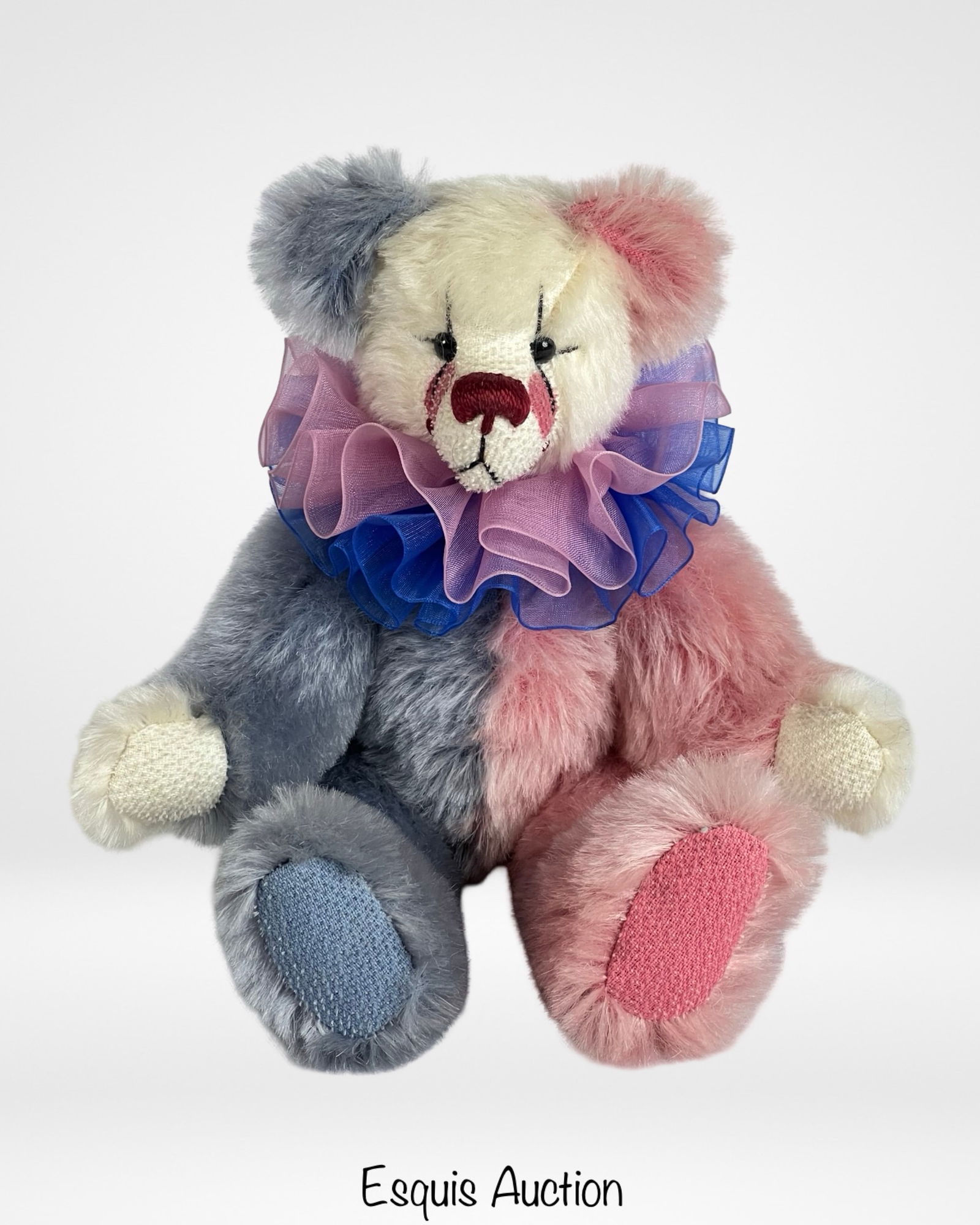 Wandabears Wanda Shope Mohair Clown Teddy Bear (1 of 6)