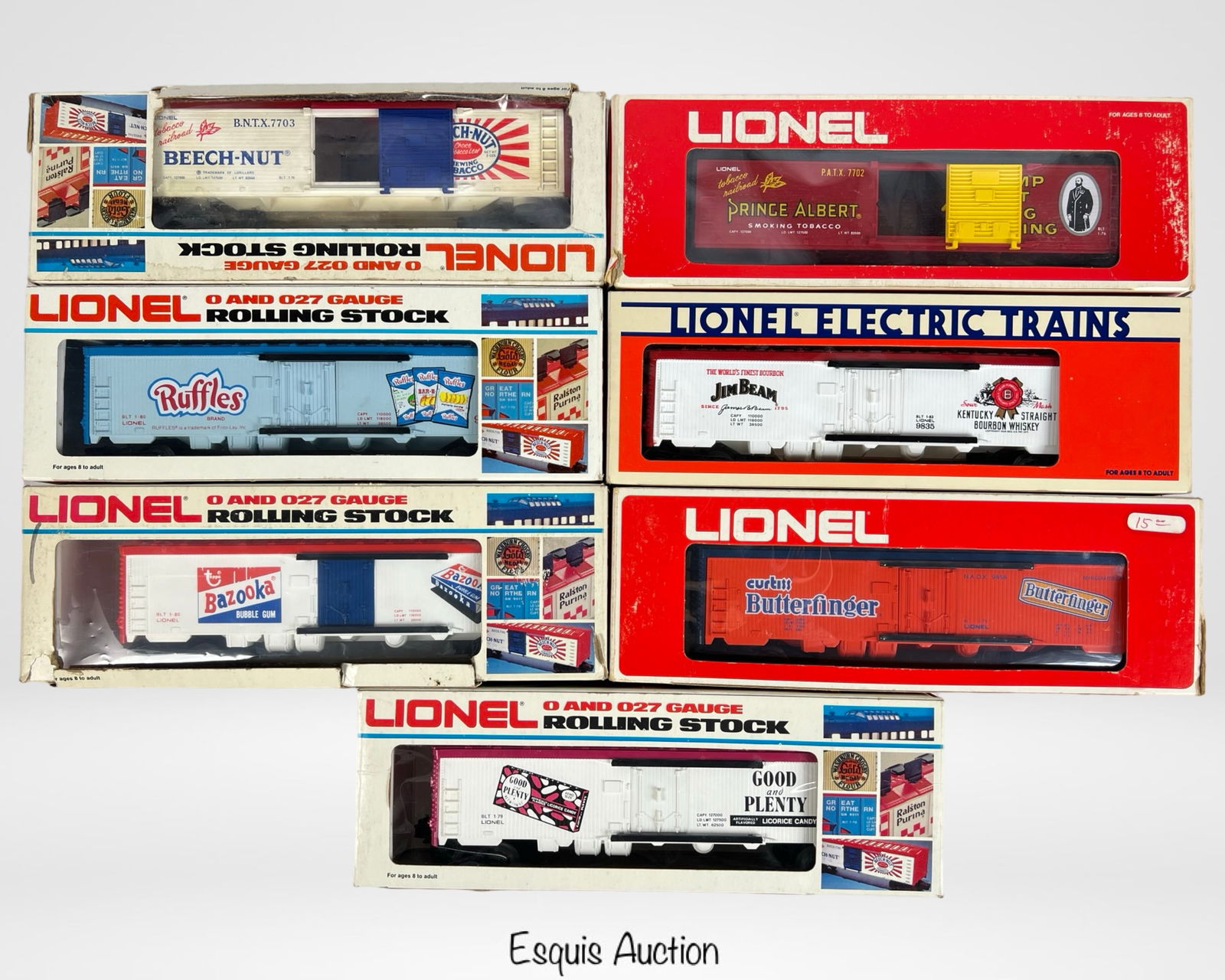 Lionel 0 & 027 Gauge Train Boxcars & Reefers (1 of 4)