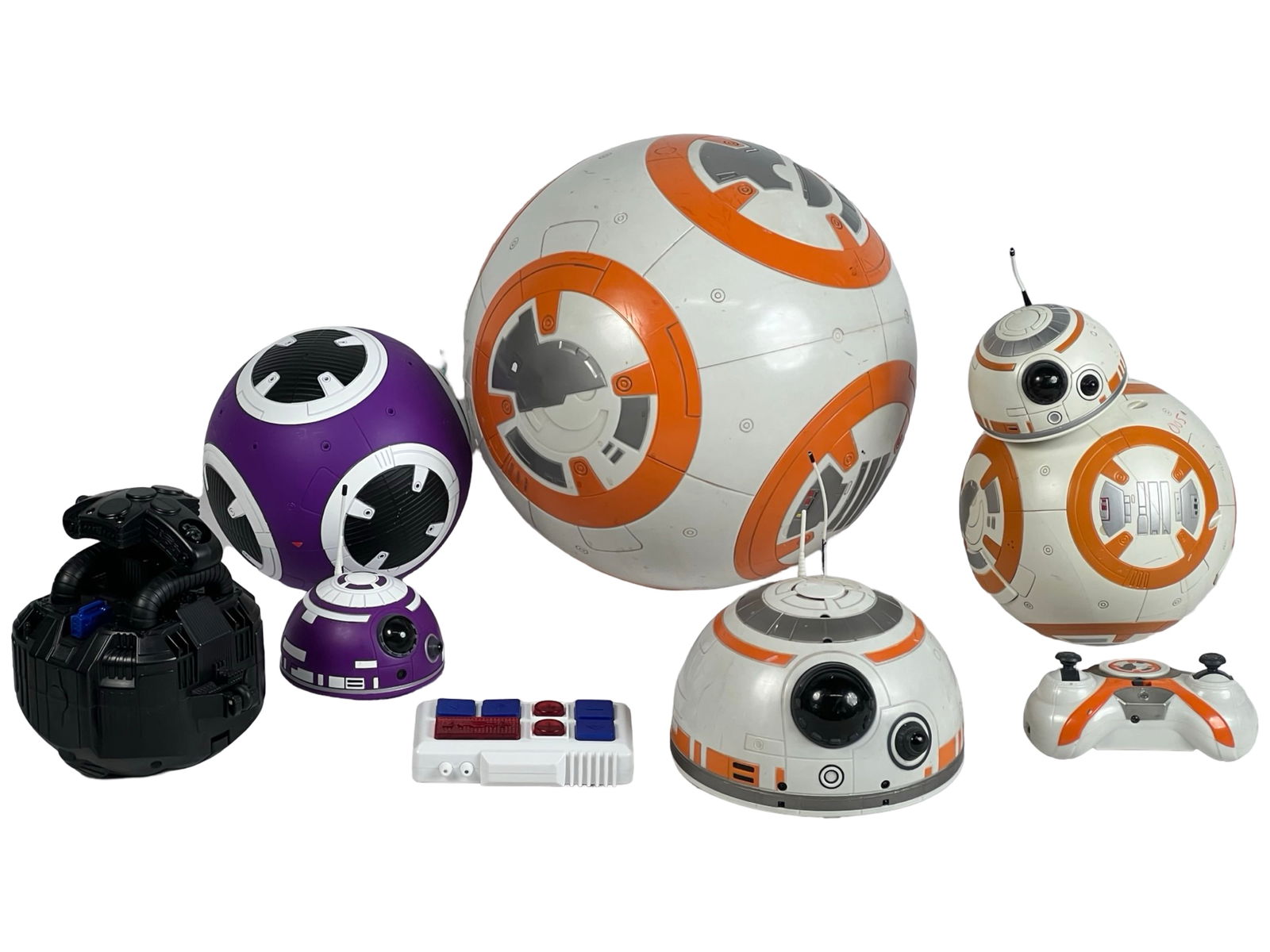 Star WarsR/C Droid Lot - BB-8 and BB-9E (1 of 6)