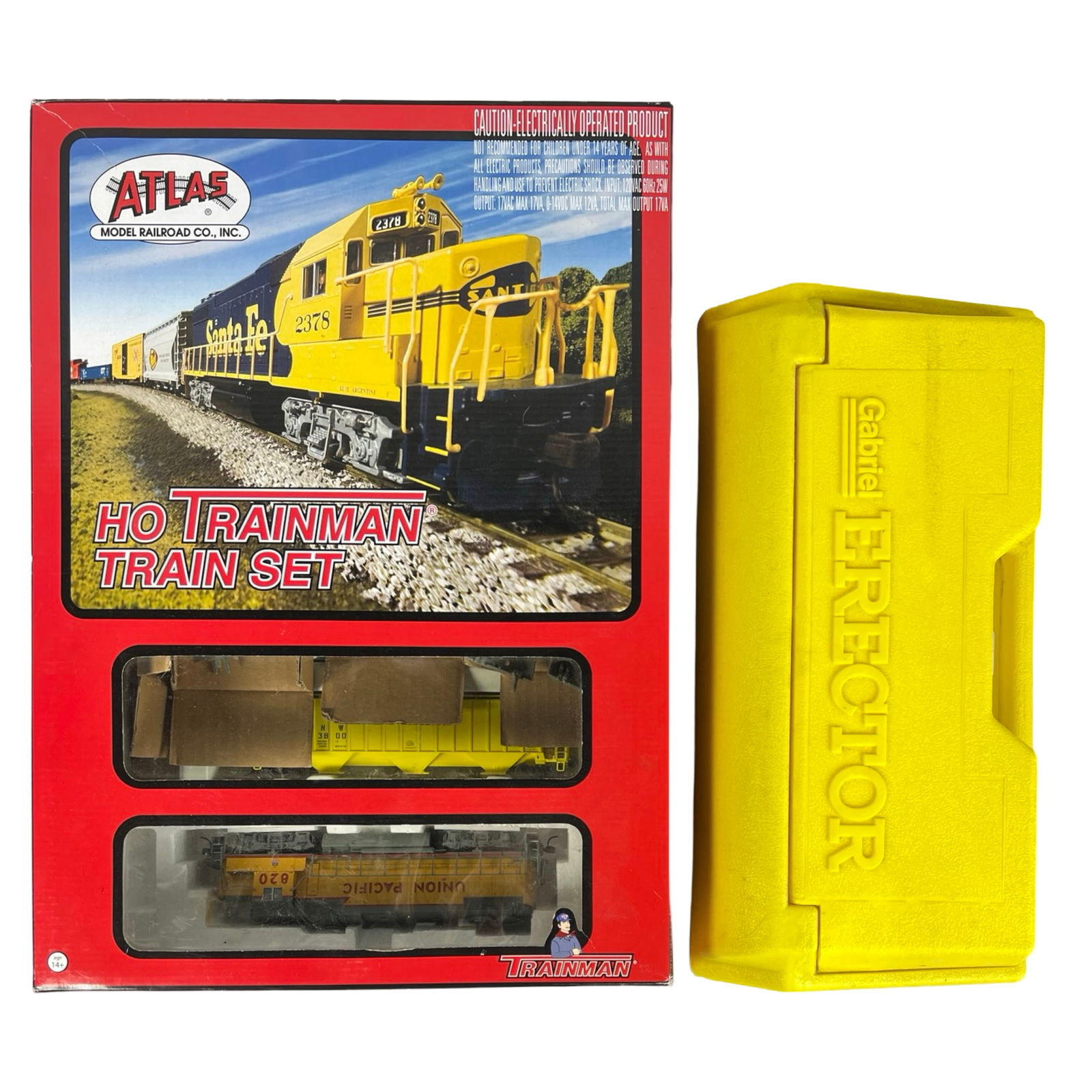Atlas HO Trainman Santa Fe Train Set & Gabriel (1 of 5)