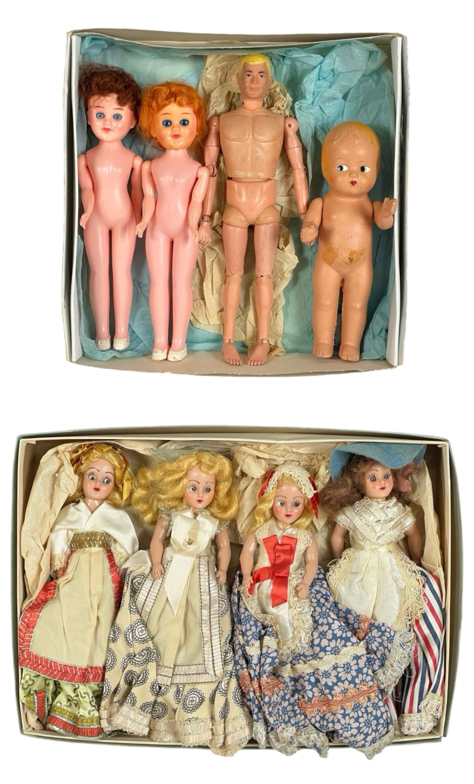 Vintage Doll Collection w/  G.I. Joe Action Figure (1 of 8)