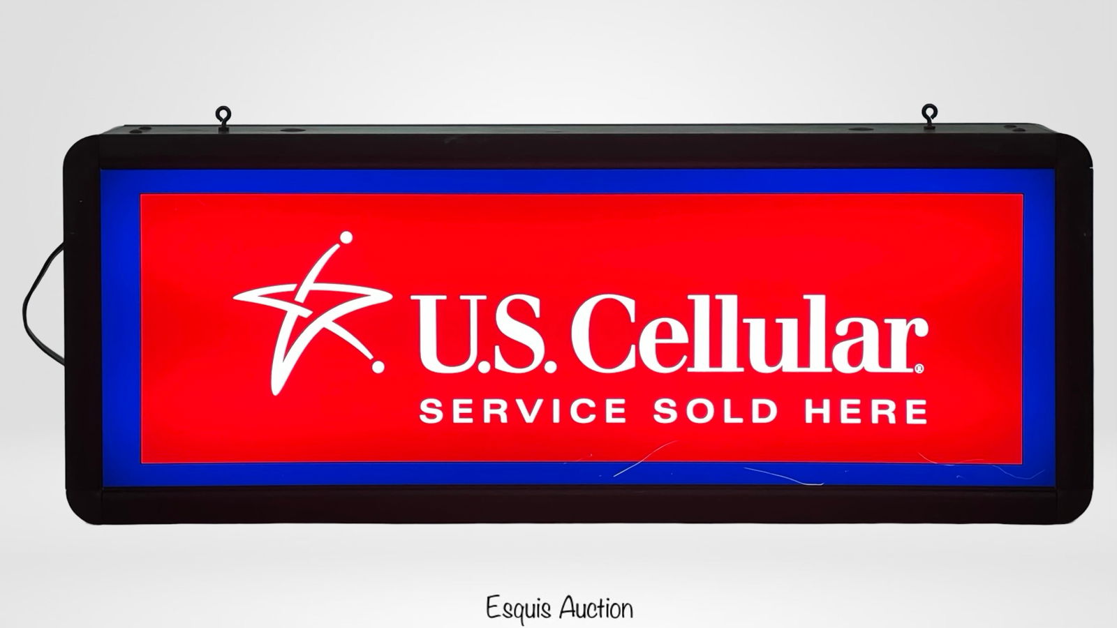 U.S. Cellular Light Up Service Advertising Sign (1 of 5)