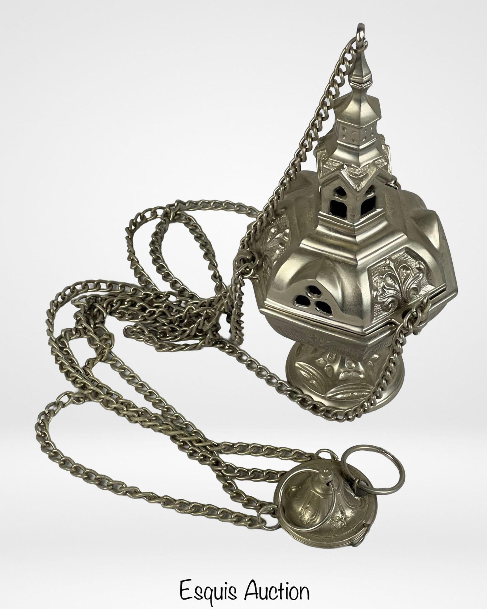 Religious Gothic Church Thurible Censer (1 of 5)
