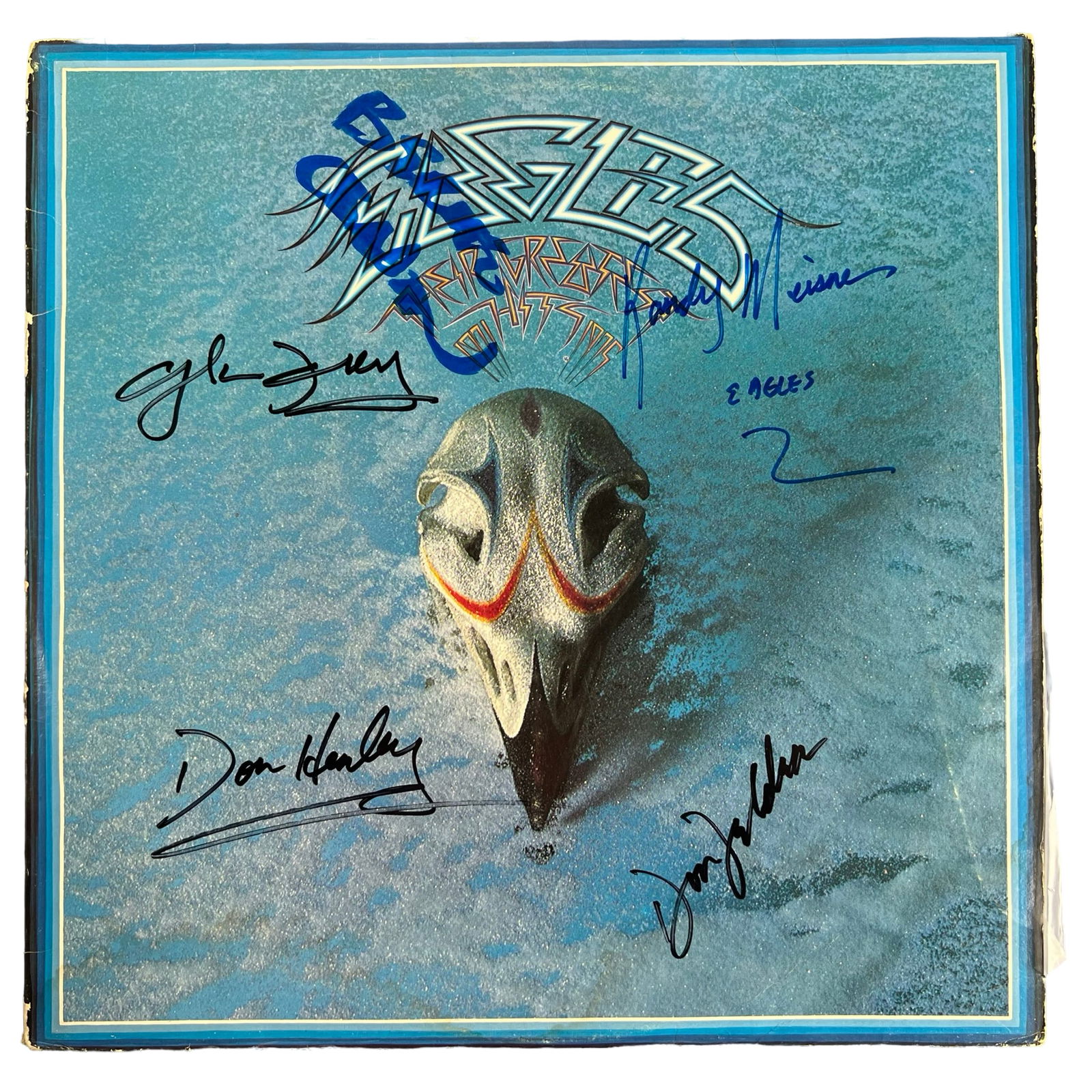 The Eagles - Band Signed Vinyl Album (1 of 9)