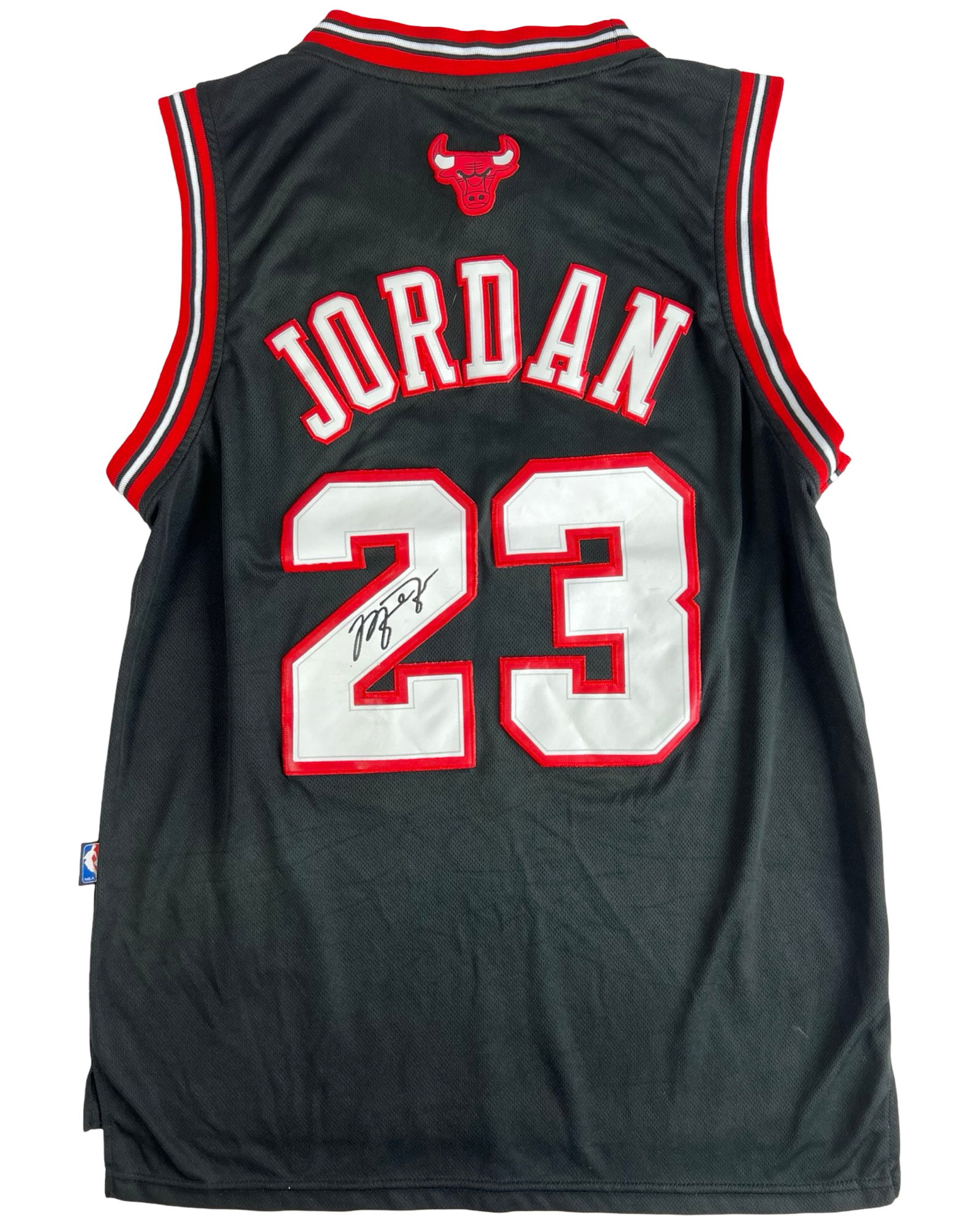 Michael Jordan Autographed Chicago Bulls Jersey (1 of 3)