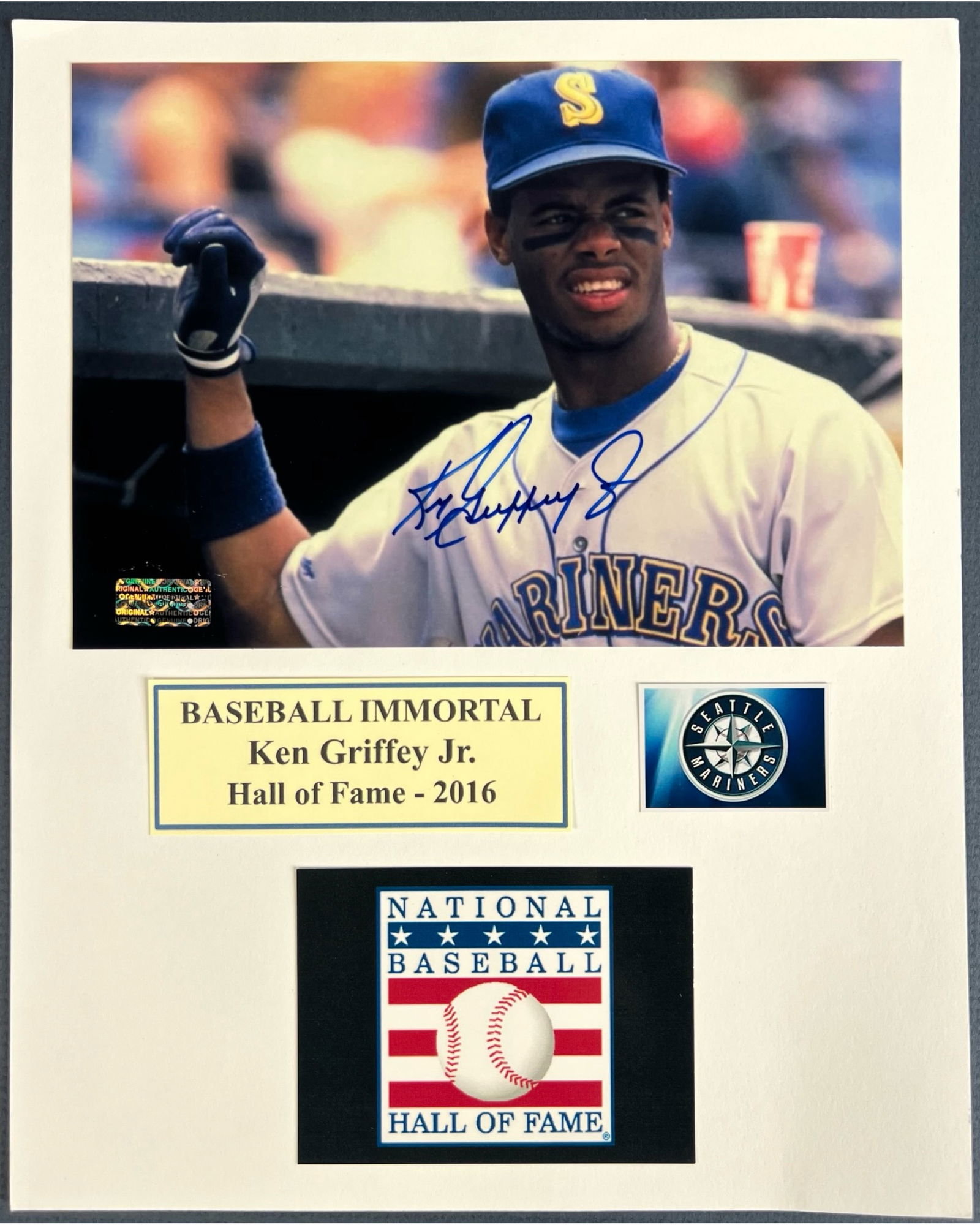Ken Griffey Jr. Autographed Photograph (1 of 4)