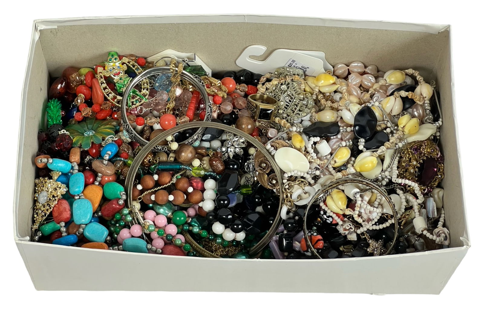Unsearched Box of Costume and Craft Jewelry (1 of 4)