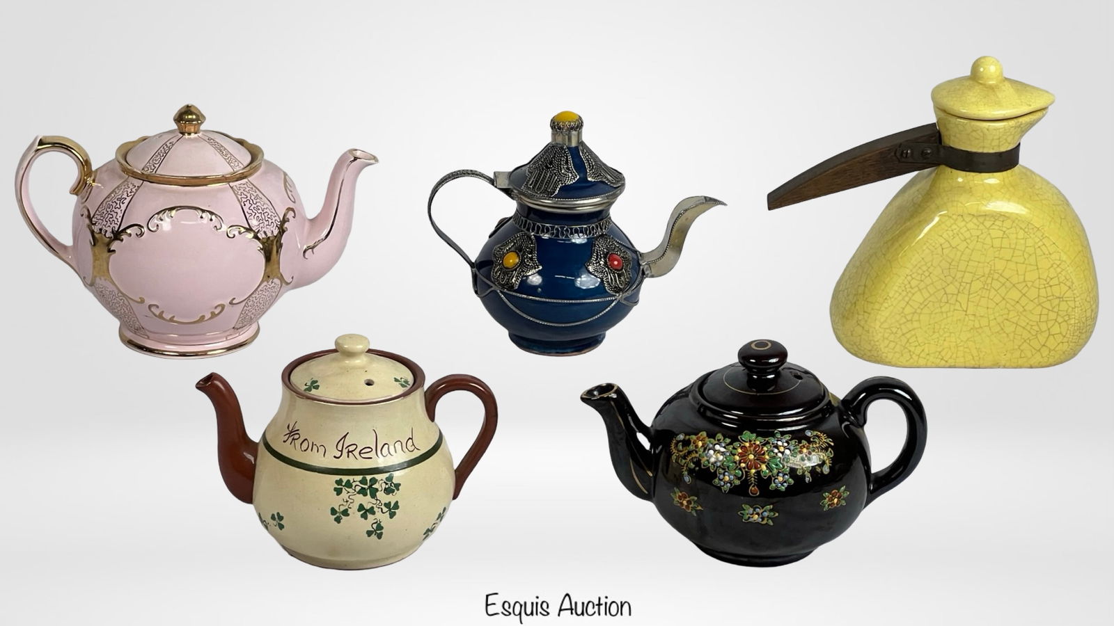 Vintage Teapot & Mid-Century Carafe Collection (1 of 7)