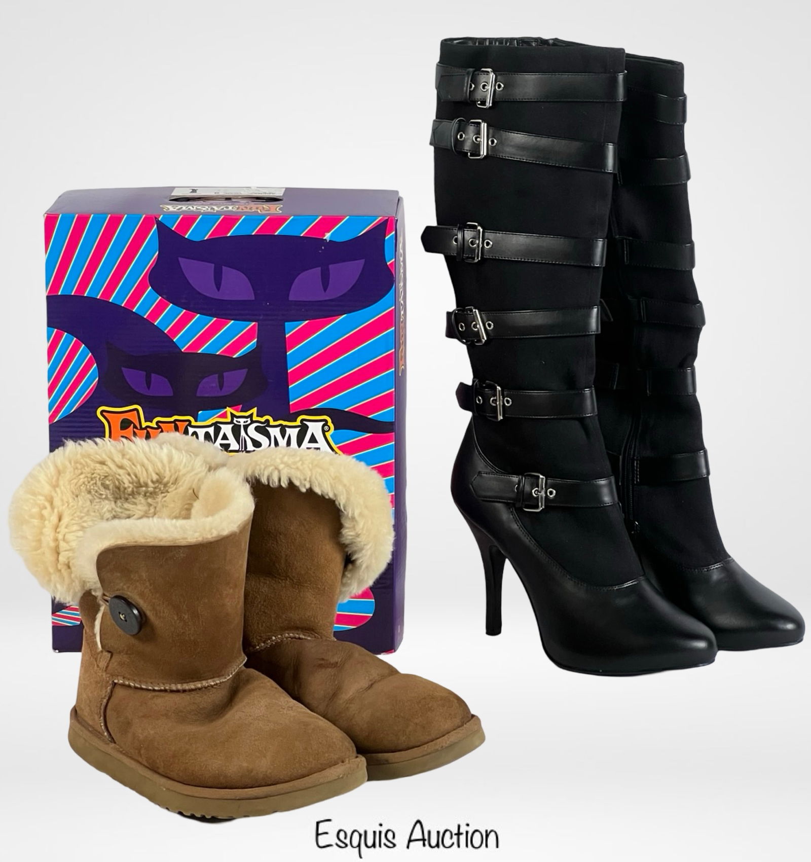 Women's Boots - UGG & Funtasma Black Stiletto (1 of 8)