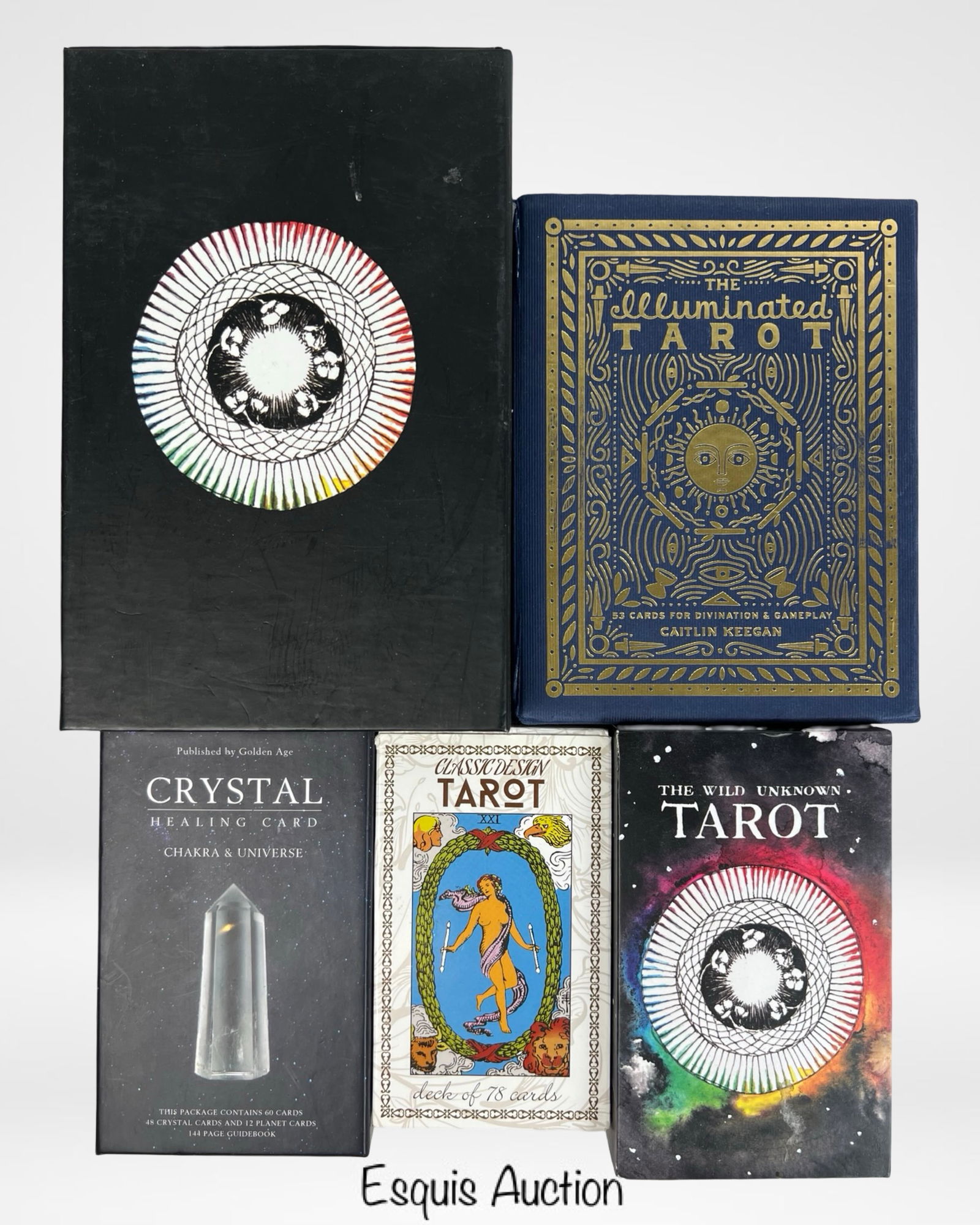 Lot of 5 Tarot/ Fortune Telling Card Decks (1 of 3)
