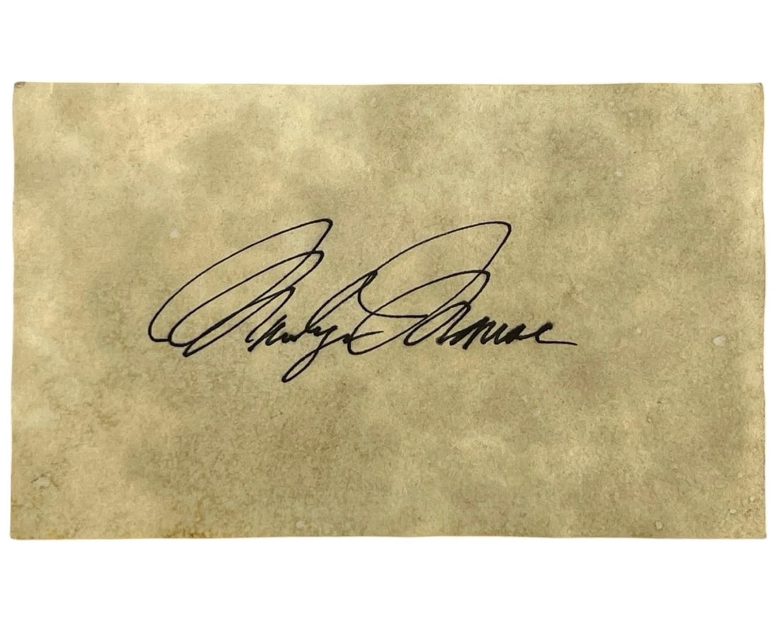 Marilyn Monroe Signature/Authograph w/COA (1 of 3)