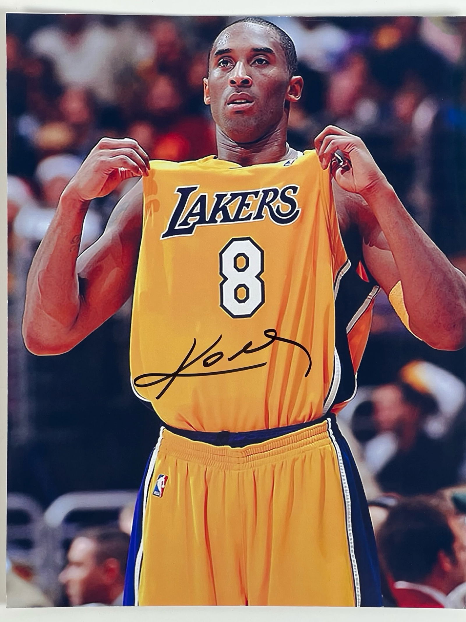 Kobe Bryant Autographed Lakers Photograph (1 of 2)