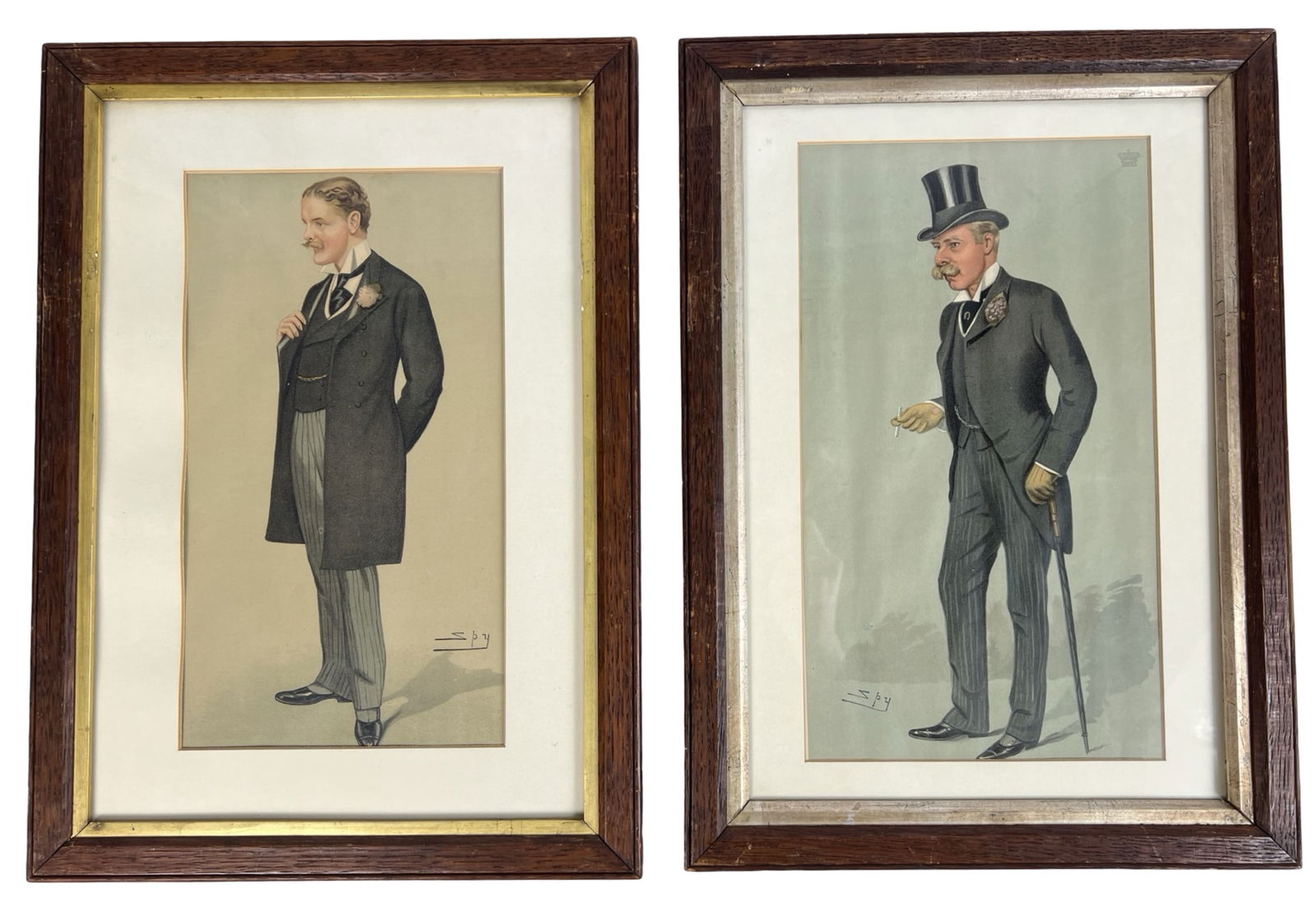 Pair of Antique Vanity Fair "Spy" Lithographs (1 of 1)