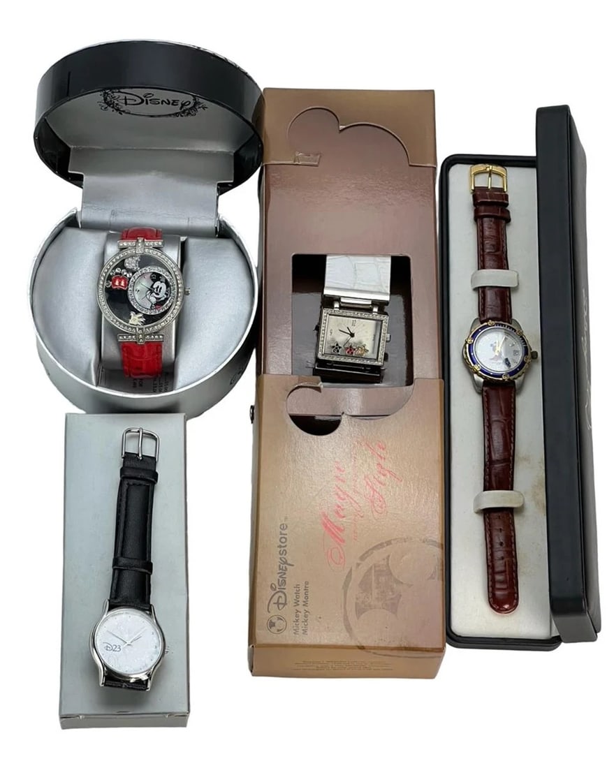 Walt Disney Mickey Mouse Character Wrist Watches (1 of 5)