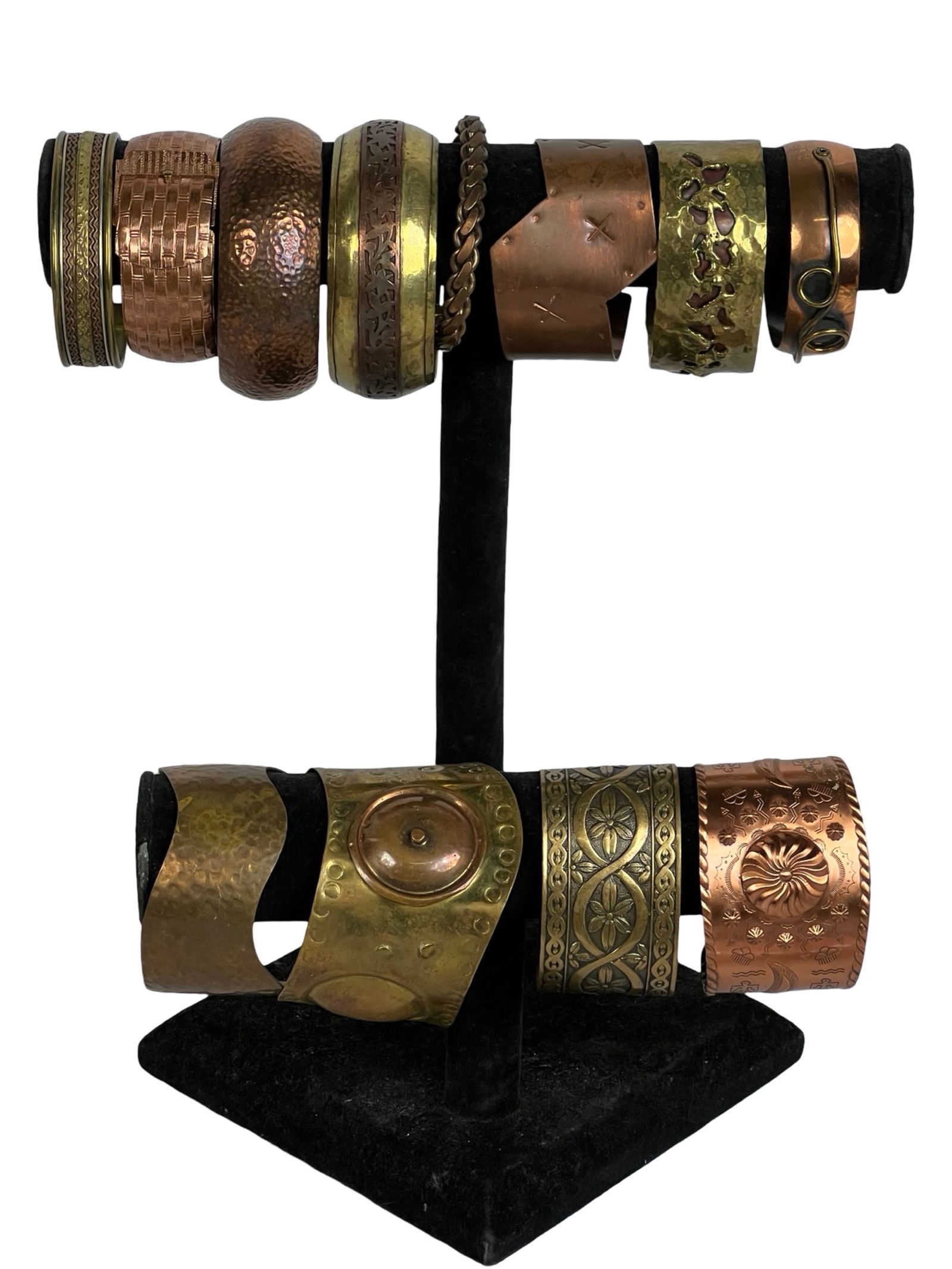 Vintage Copper and Brass Bracelet Collection (1 of 4)