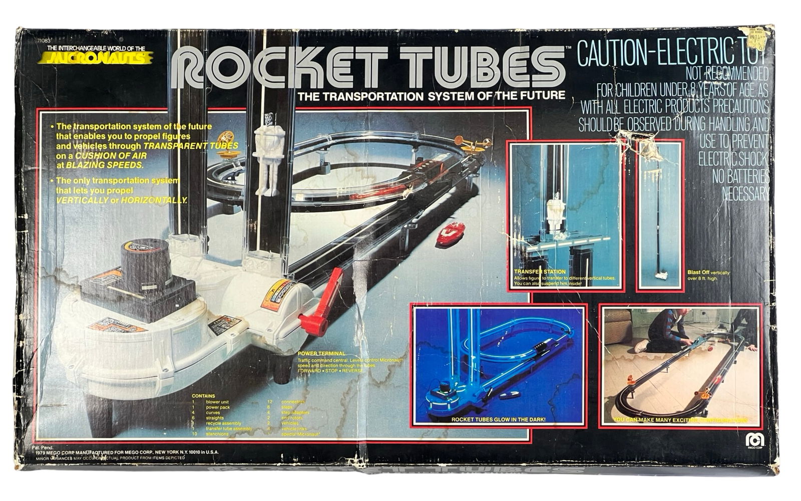 1979 Micronauts Rocket Tubes Playset by Mego (1 of 4)