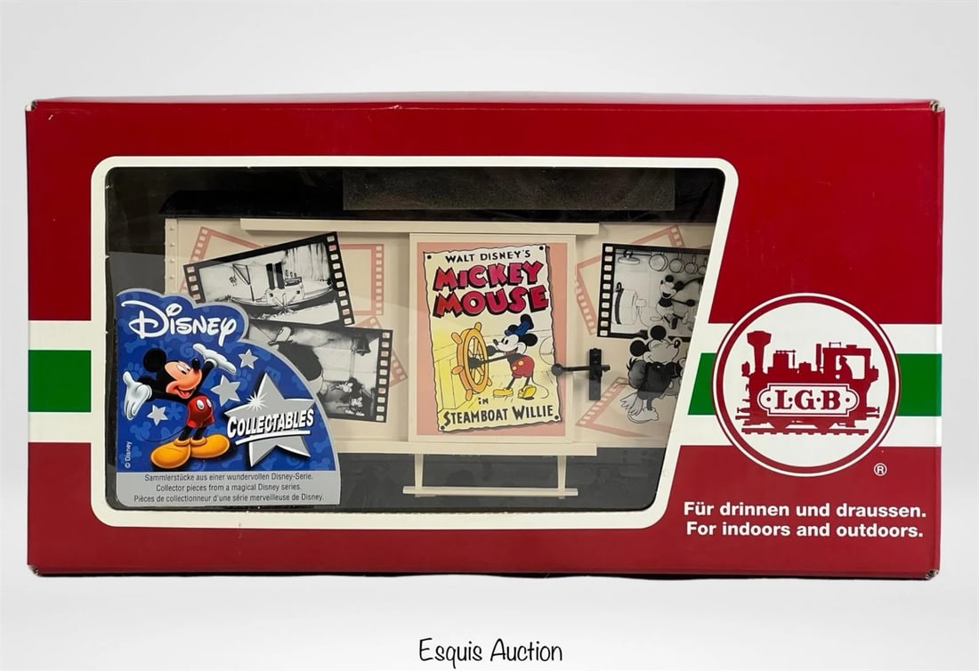 LGB Mickey Mouse LE Edition G Scale Train Car (1 of 3)